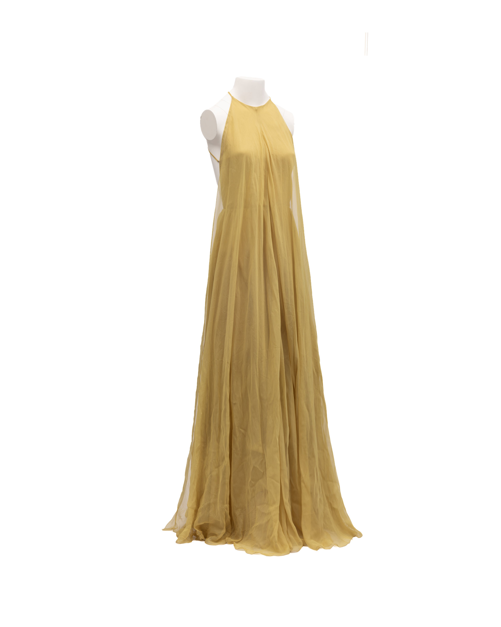Valentino Garavani Fließendes Abendkleid mit offenem Rücken