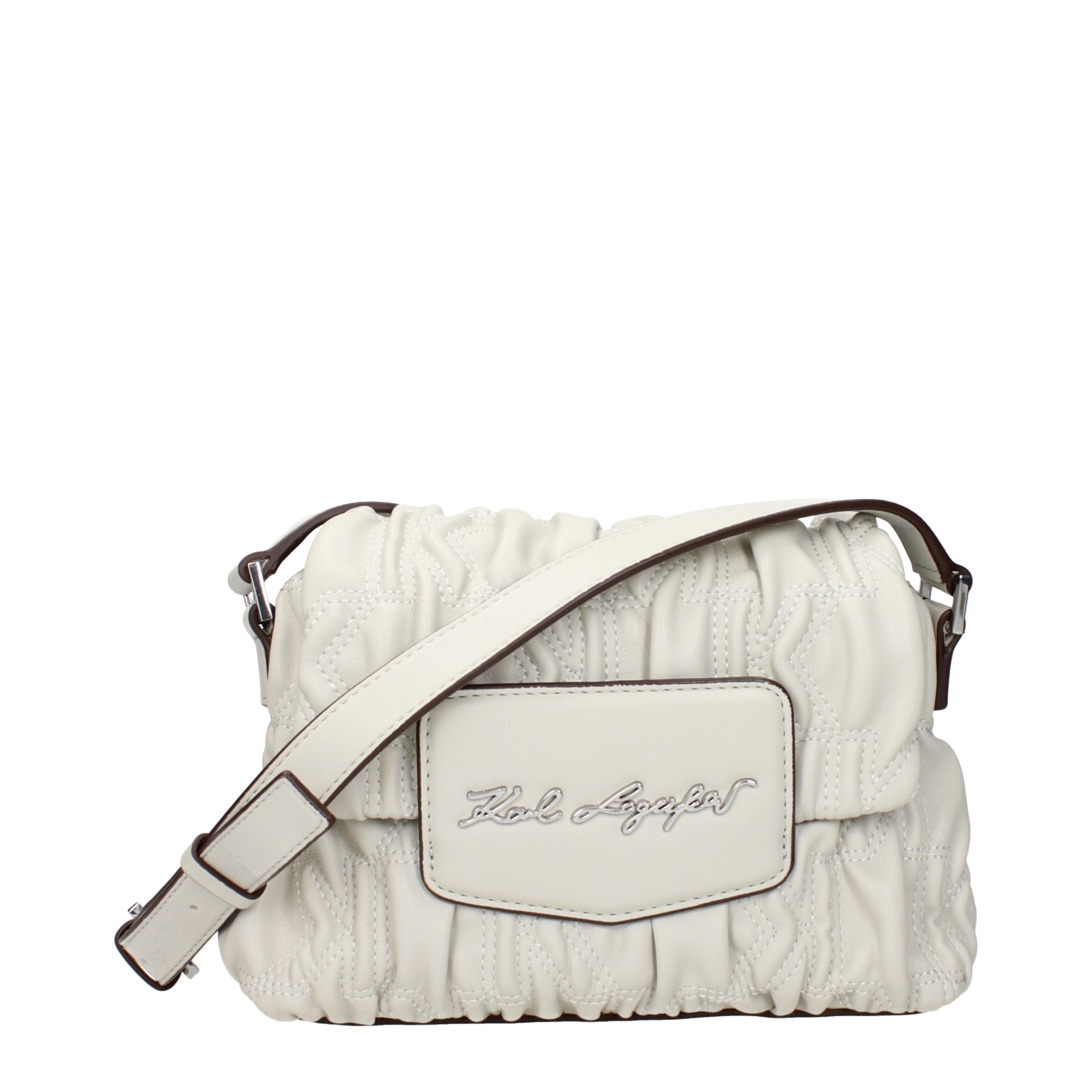 Karl Lagerfeld Graue Crossbody Bag aus Polyester