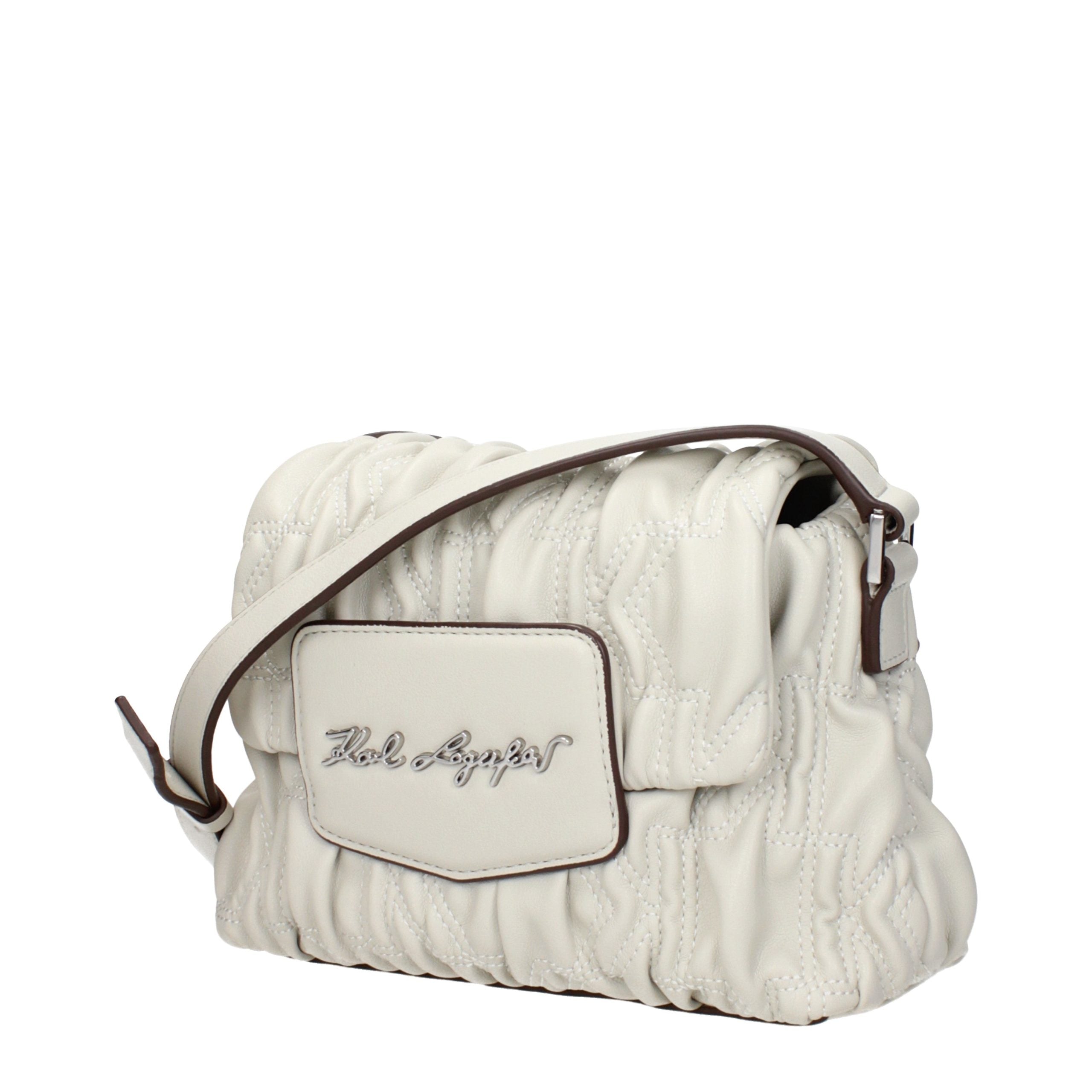 Karl Lagerfeld Graue Crossbody Bag aus Polyester