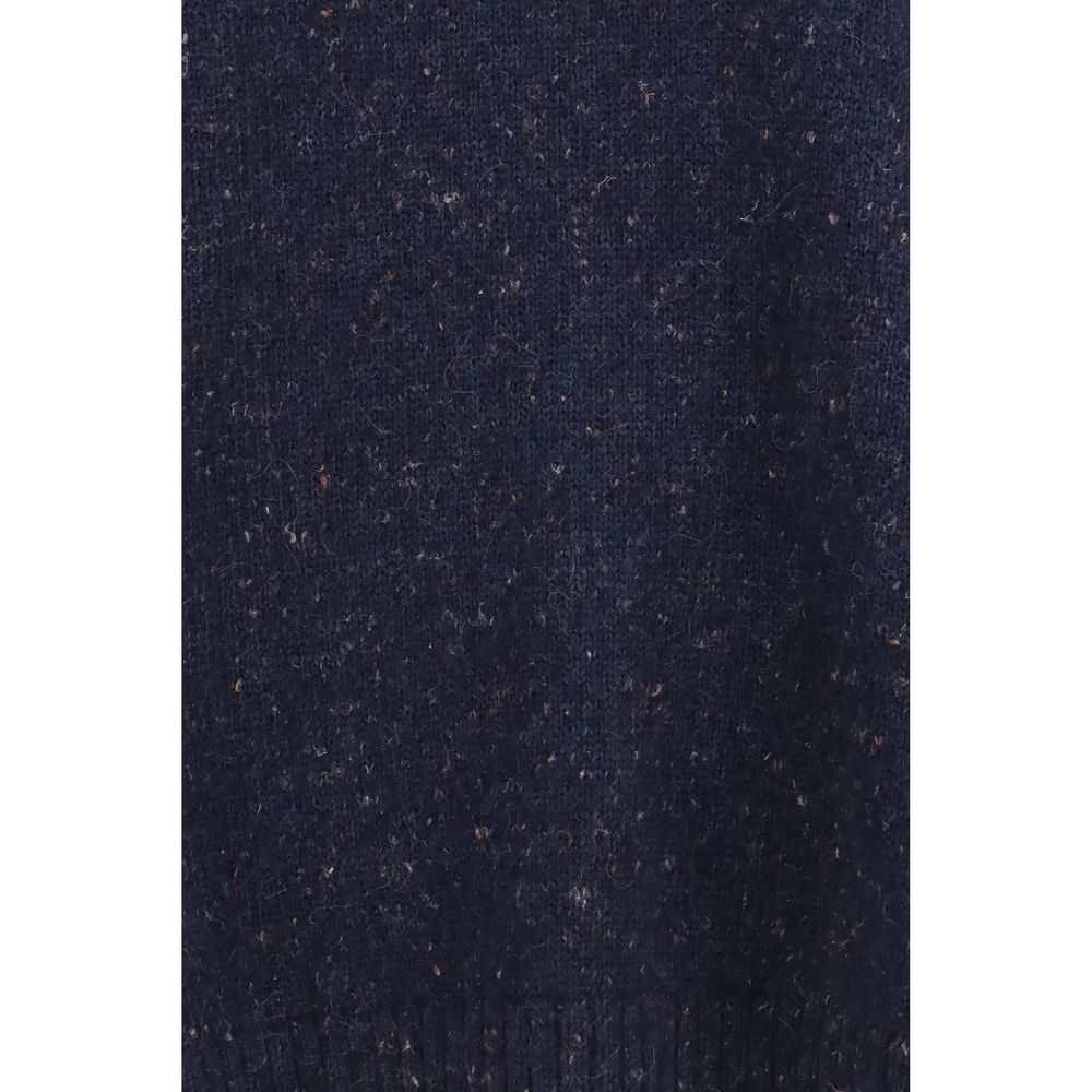 Fabiana Filippi Blauer Wollpullover Oves Aries