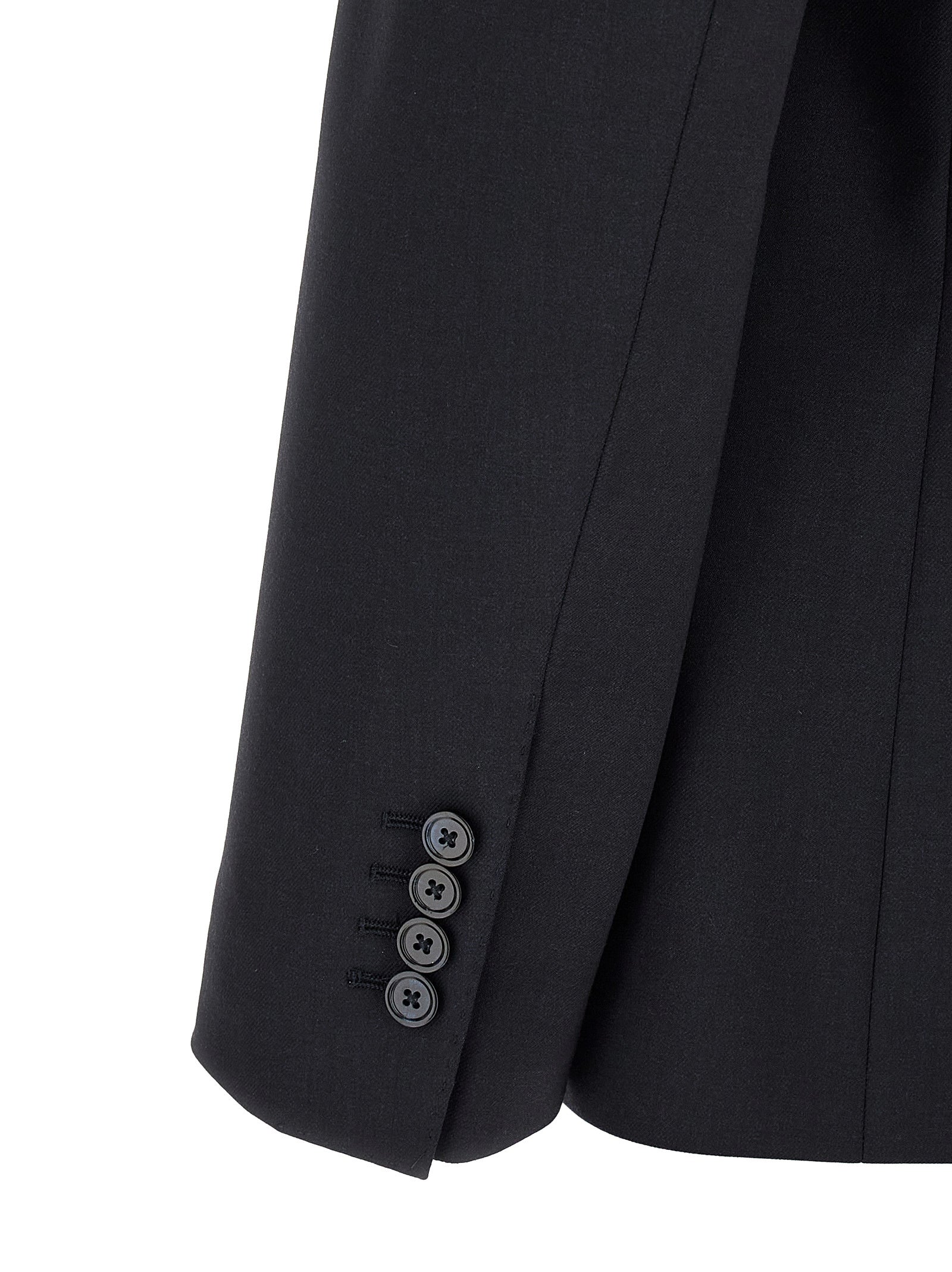 Dolce & Gabbana Blauvio Woll-Zweiteiler