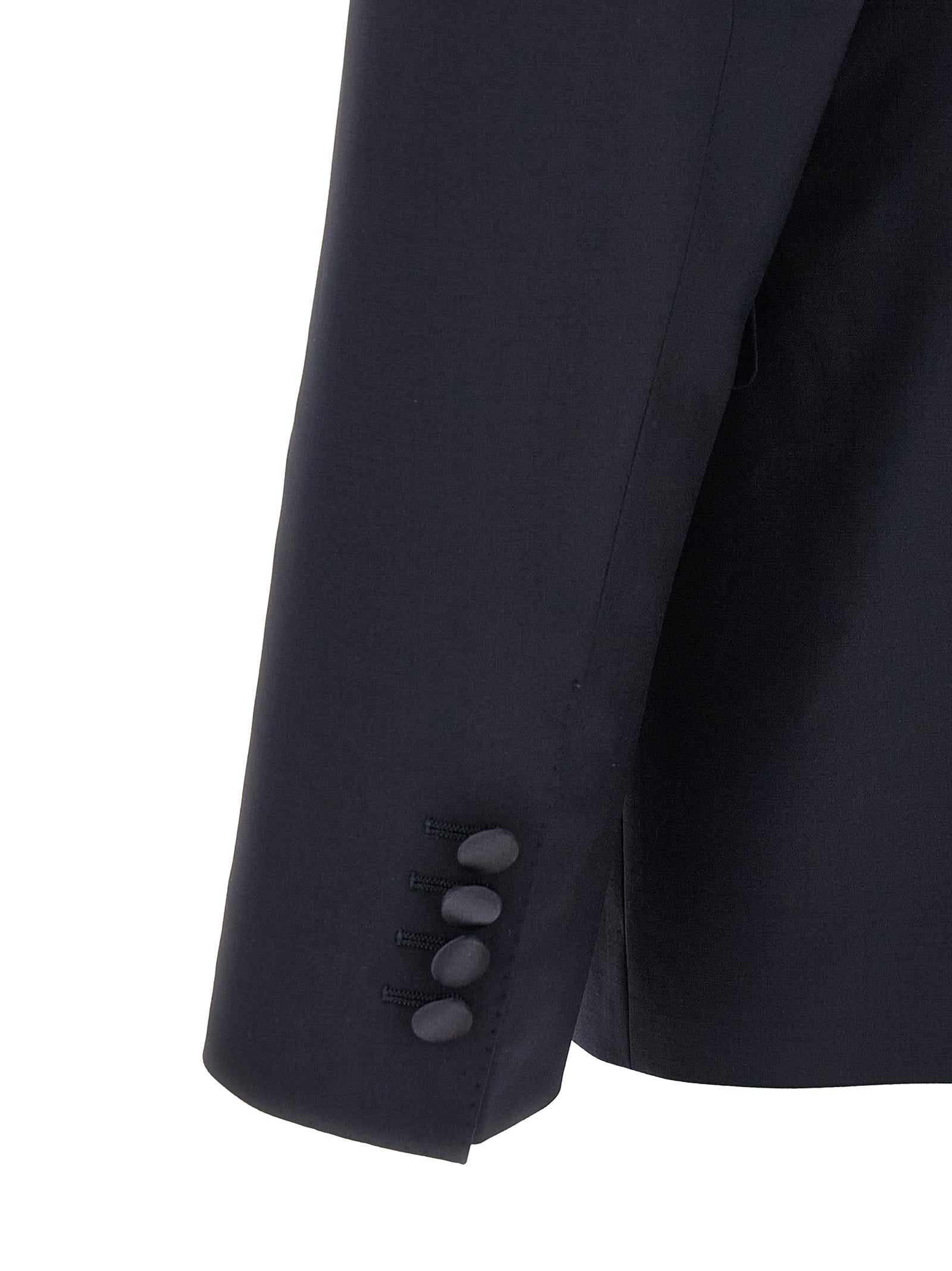 Dolce & Gabbana Blauvio Woll-Zweiteiler