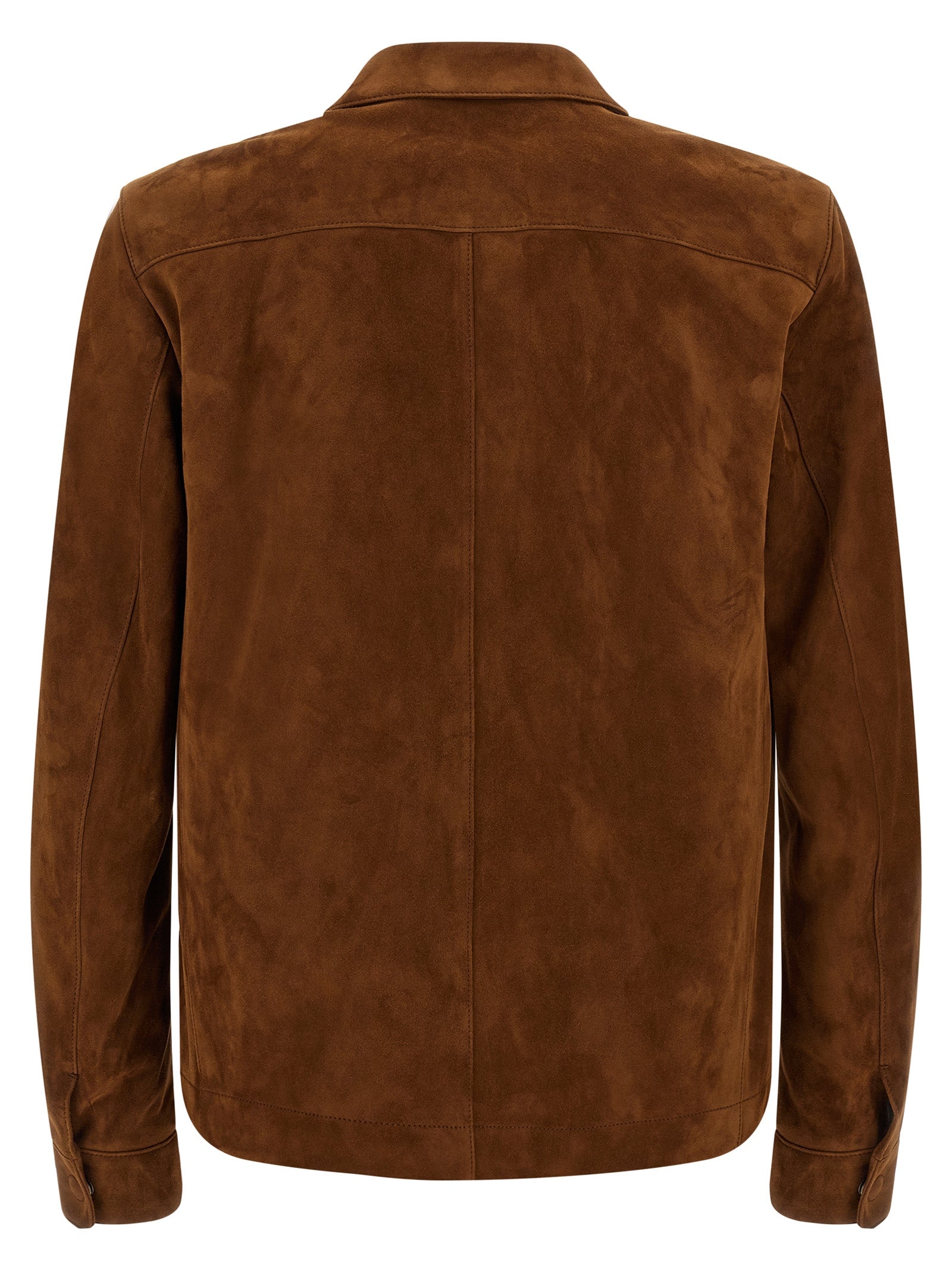 Tom Ford Braune Lammlederjacke