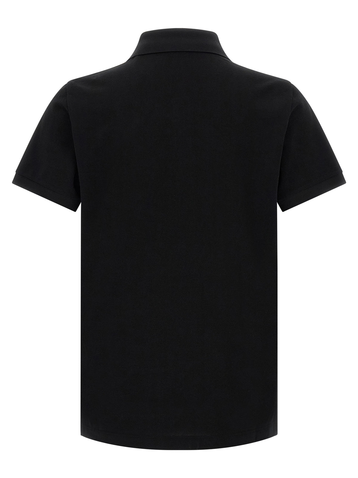 Fendi Schwarzes Baumwoll-Poloshirt