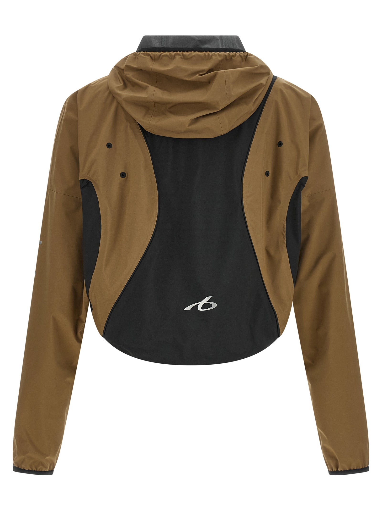 Balenciaga Braune Shell-Jacke aus Polyester