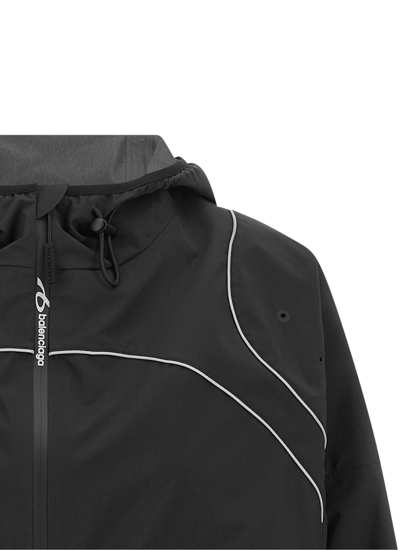 Balenciaga Schwarzer Polyester-Sweatshirt