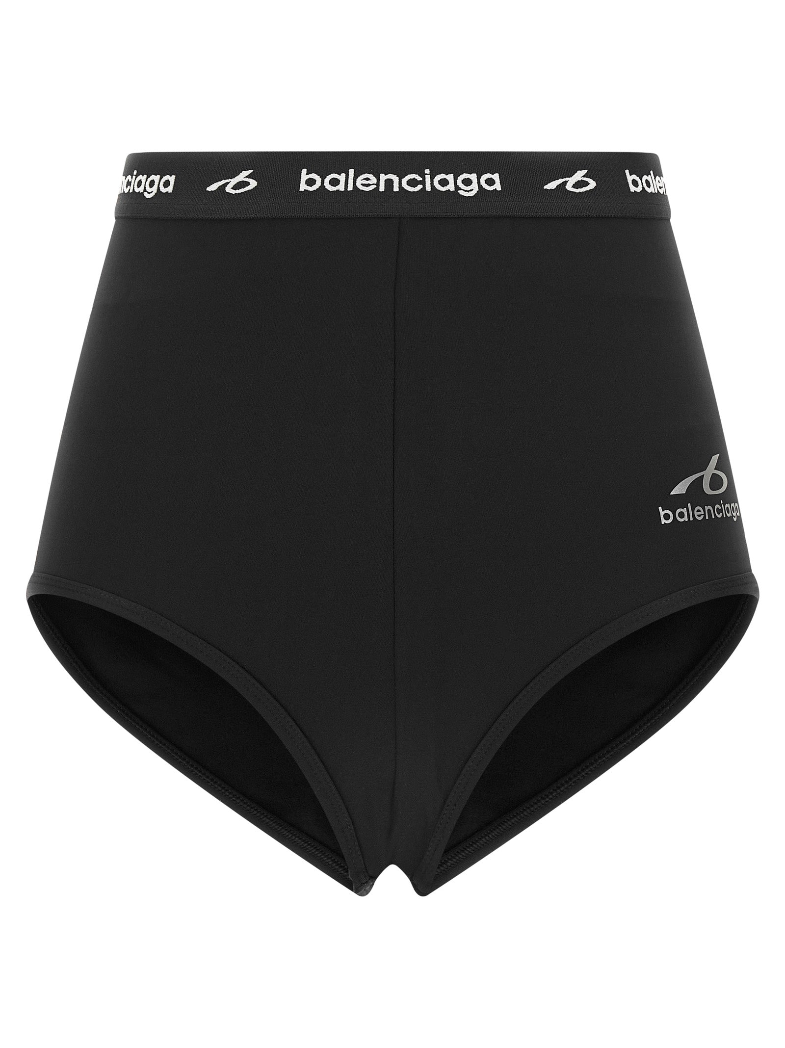 Balenciaga Schwarze Polyamid-Slips