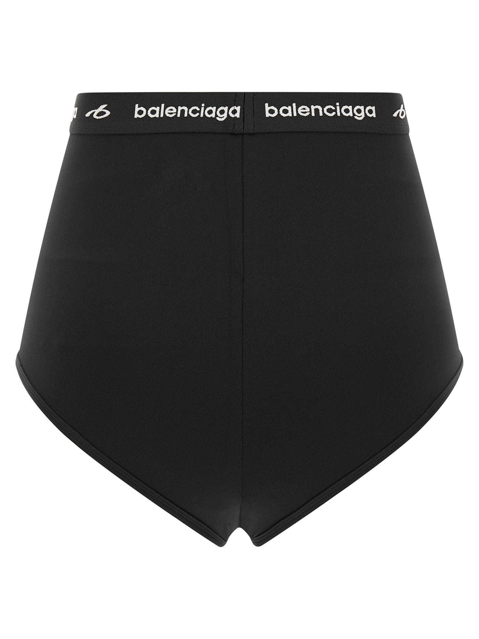 Balenciaga Schwarze Polyamid-Slips