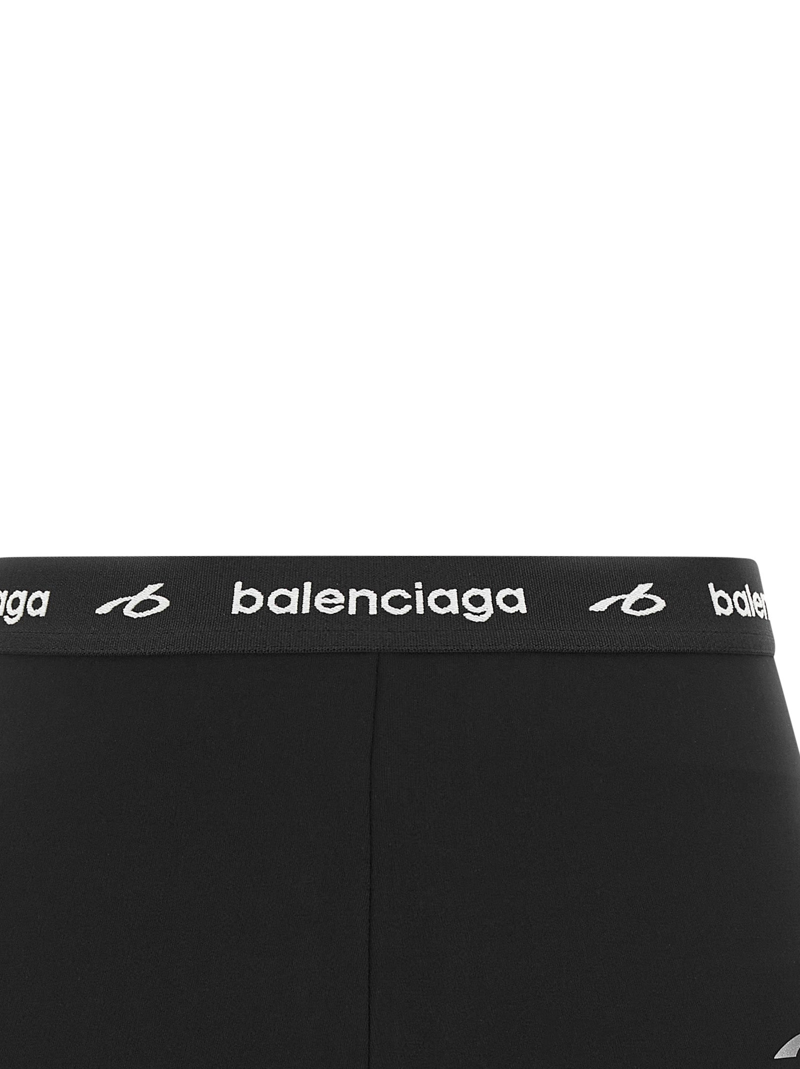 Balenciaga Schwarze Polyamid-Slips
