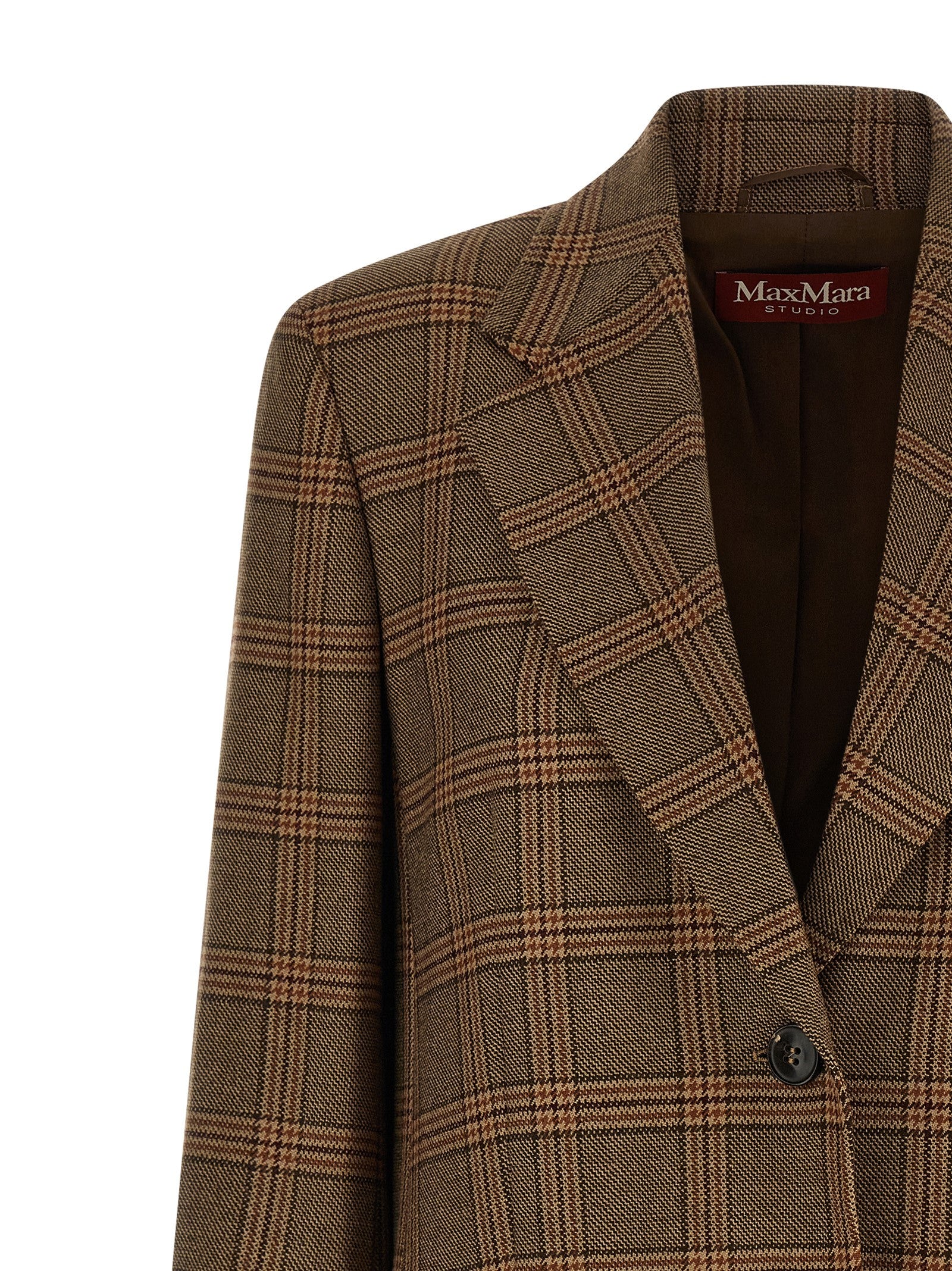 Max Mara Brauner Wollblazer