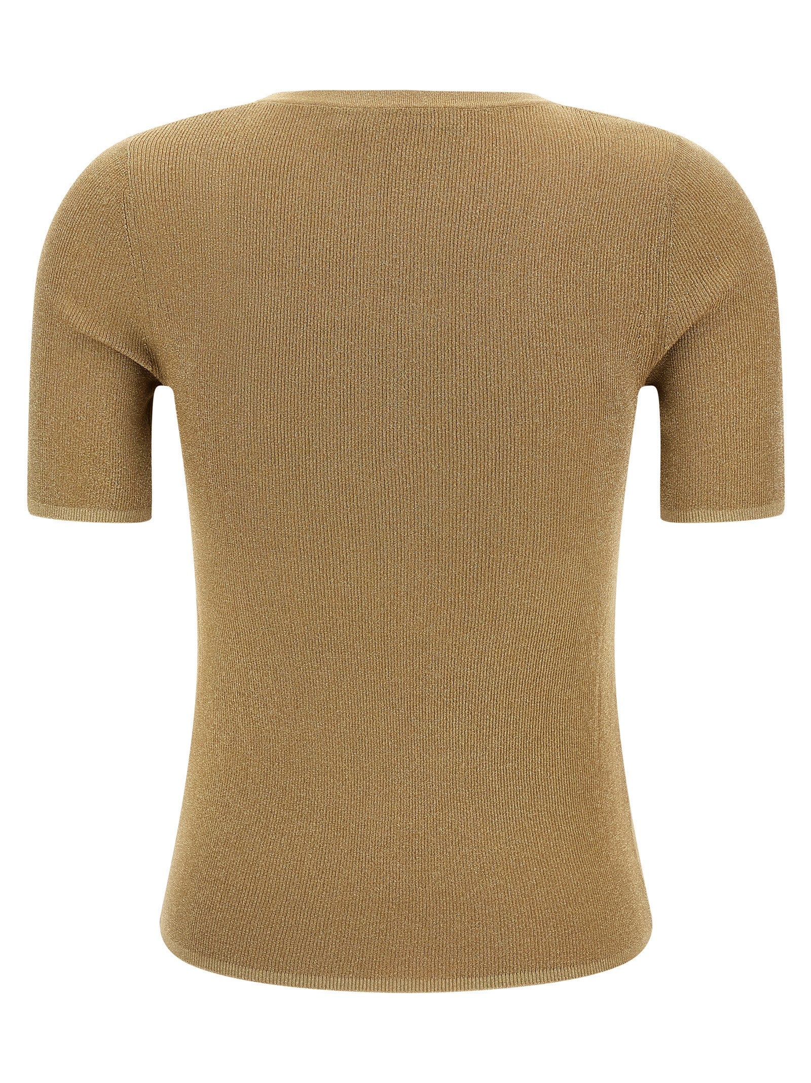 Max Mara Gold Polyamid T-Shirt