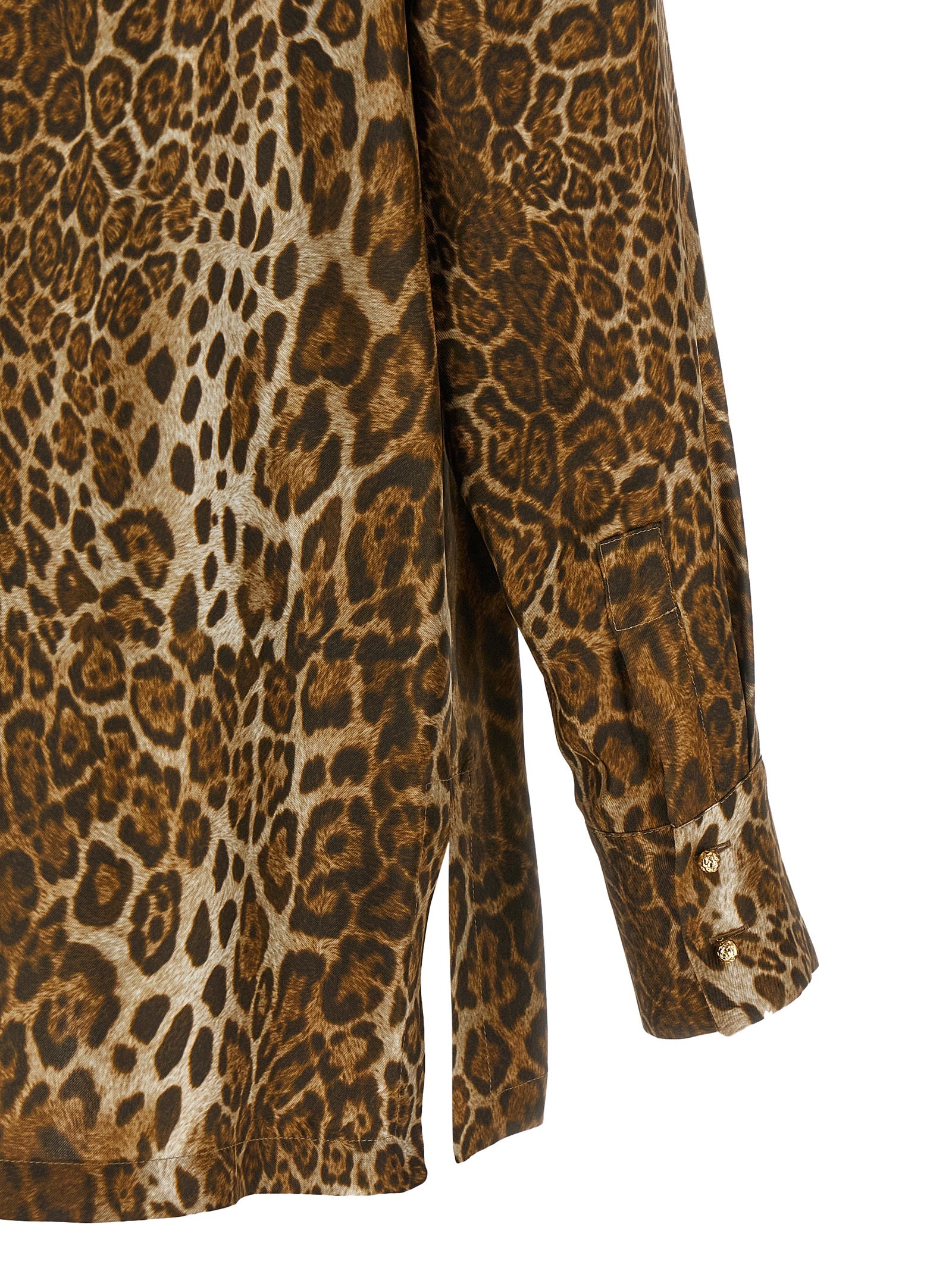 Max Mara Braune Seidenbluse