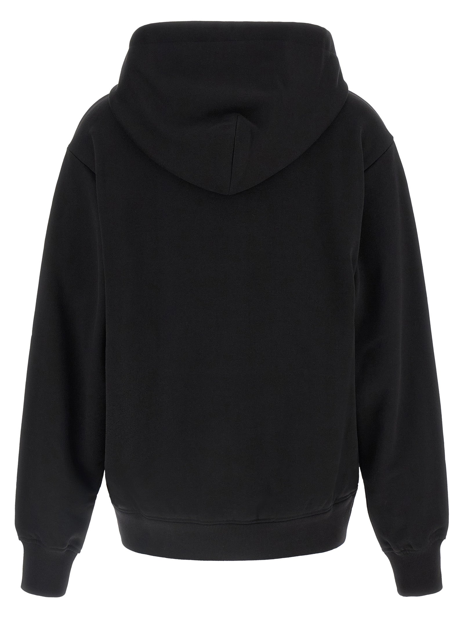 Dolce & Gabbana Schwarzer Baumwoll-Hoodie