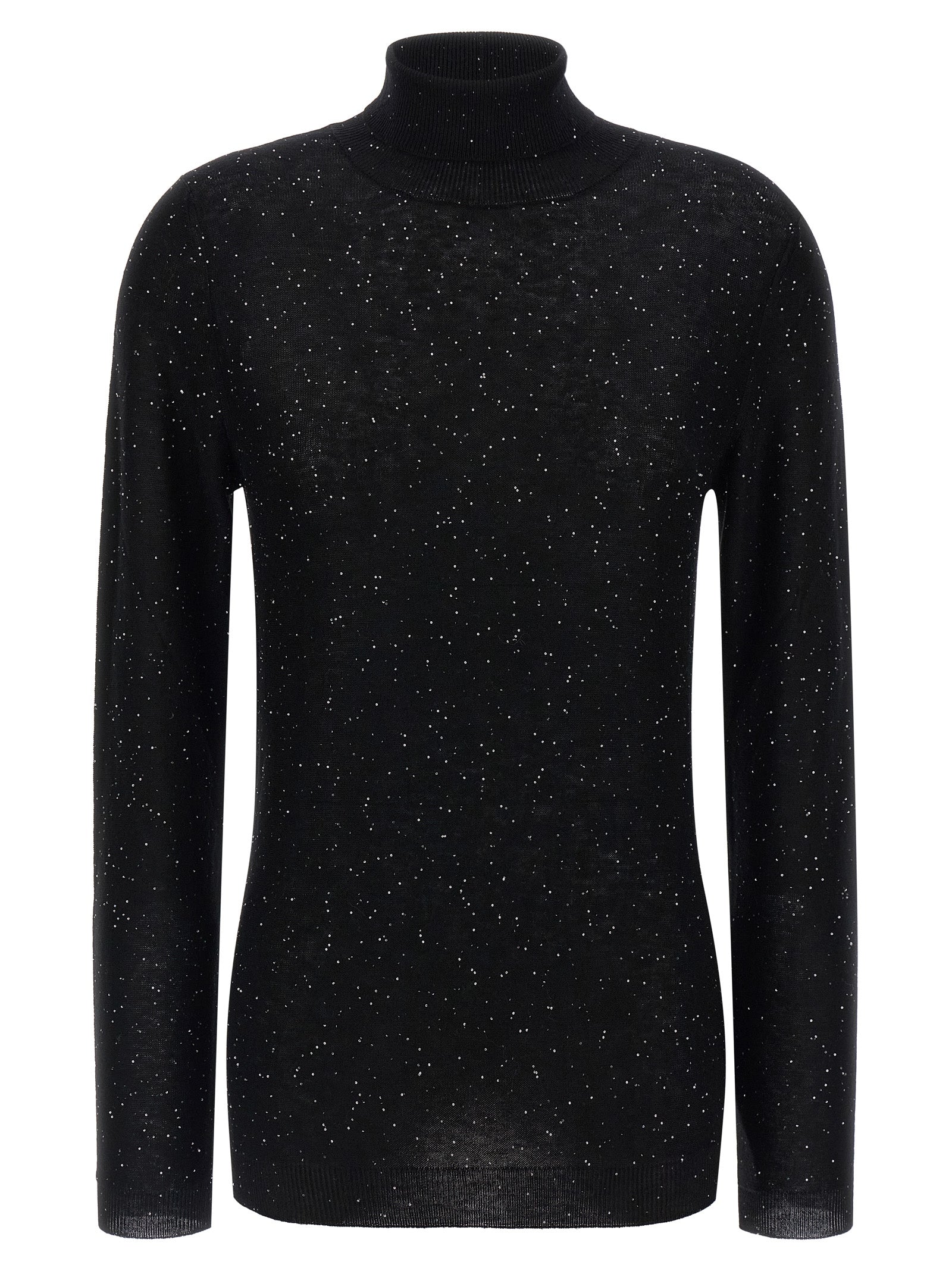 Fabiana Filippi Schwarzer Wollcardigan