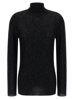 Fabiana Filippi Schwarzer Wollcardigan