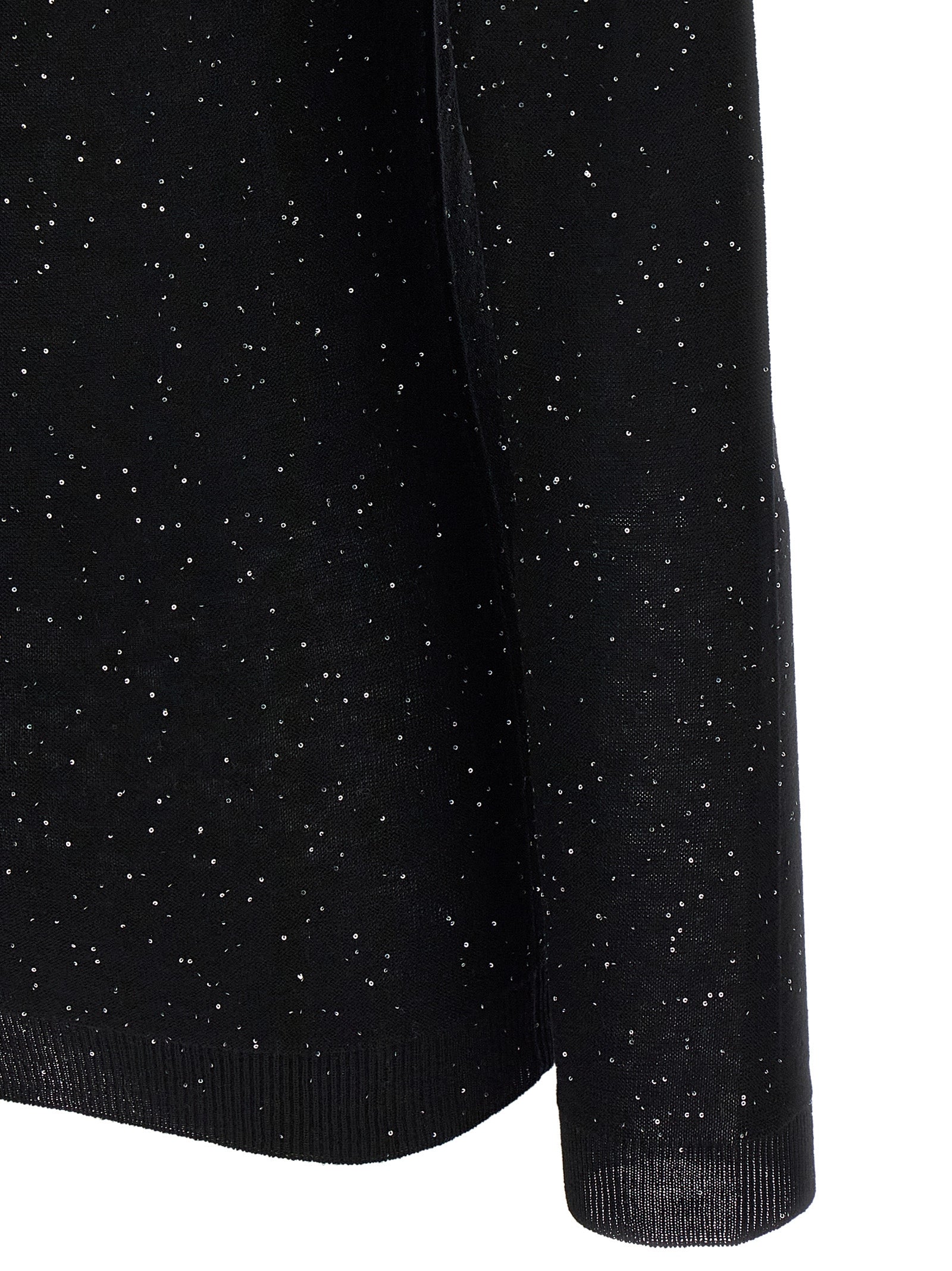 Fabiana Filippi Schwarzer Wollcardigan