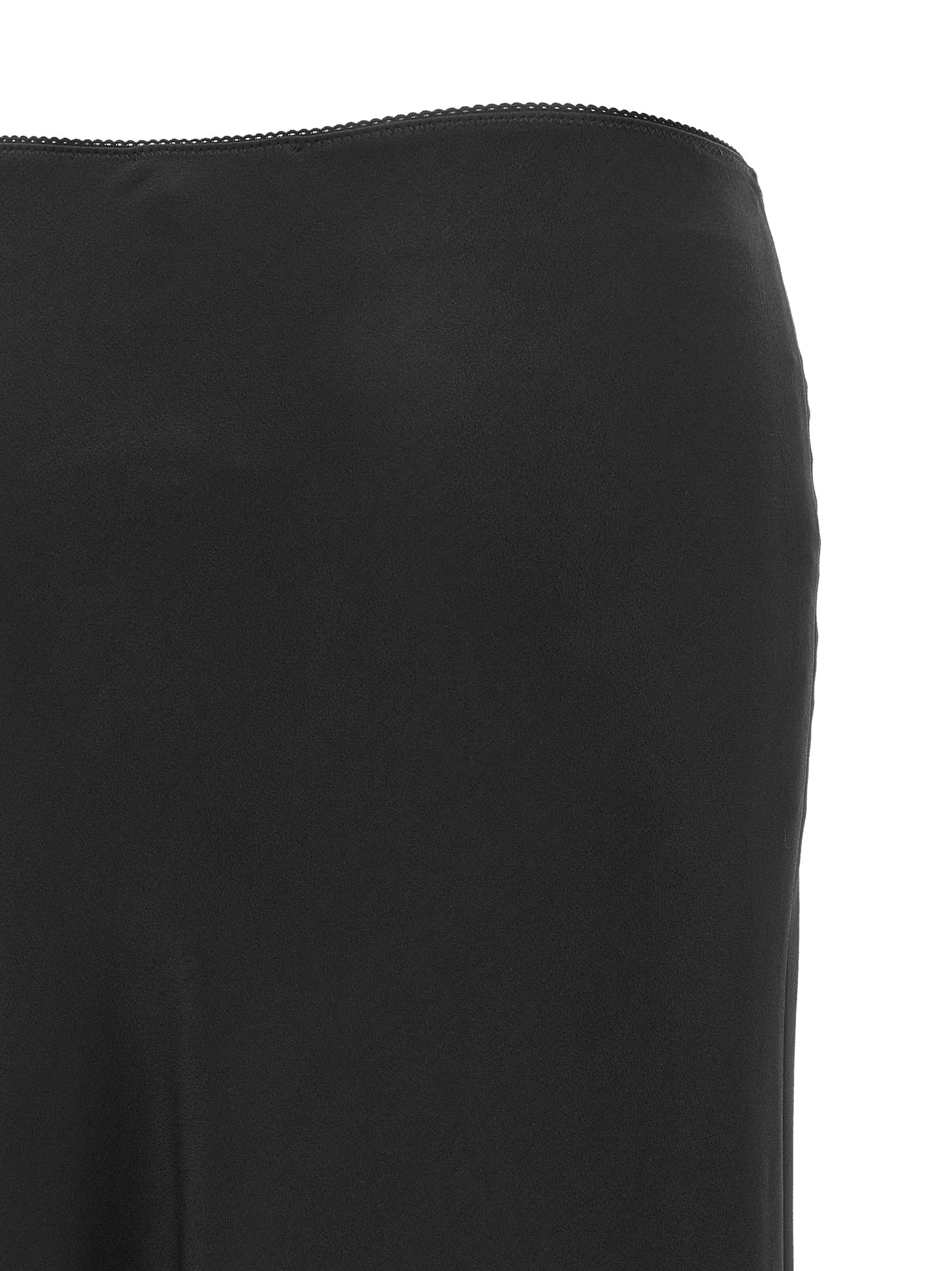 Fabiana Filippi Schwarzer Minirock aus Acetat