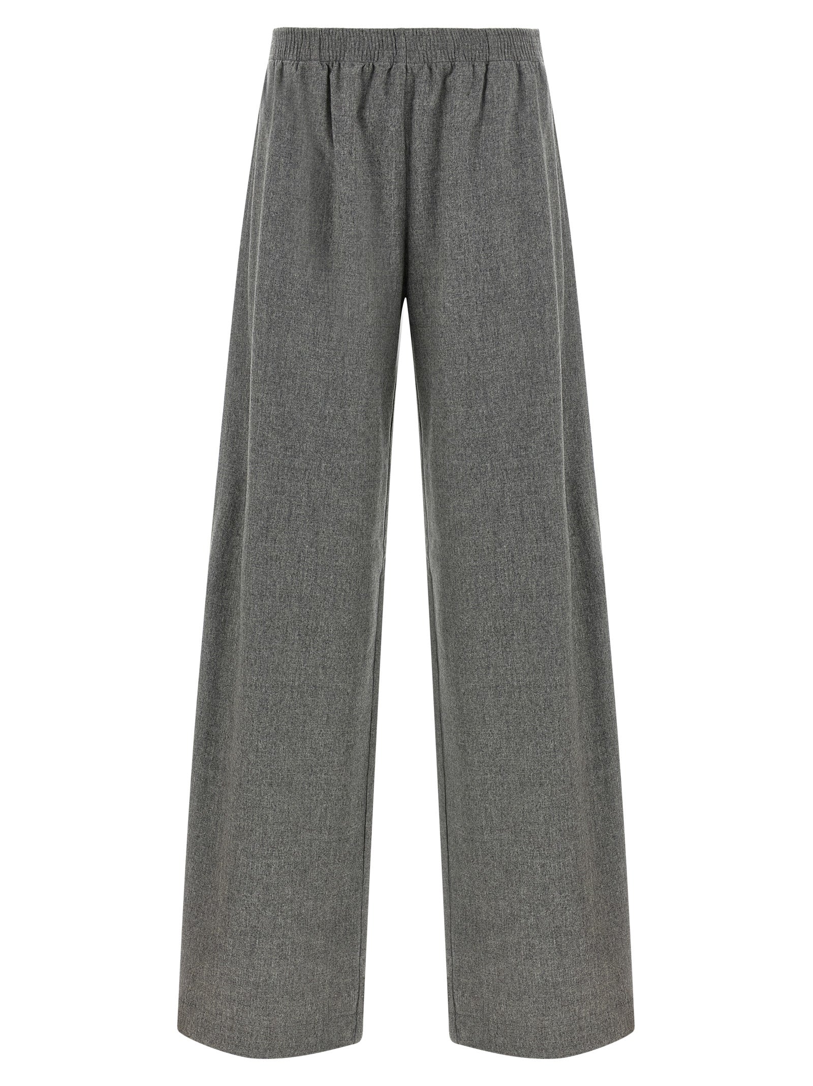 Fabiana Filippi Graue Cargo-Hose aus reiner Schurwolle