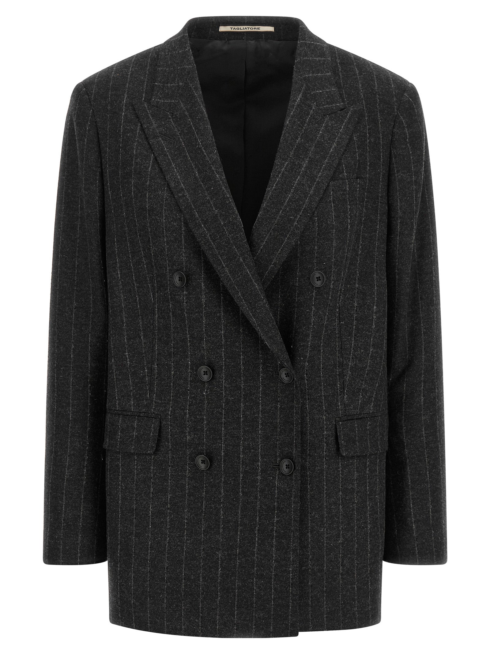 Tagliatore Grauer Wollblazer