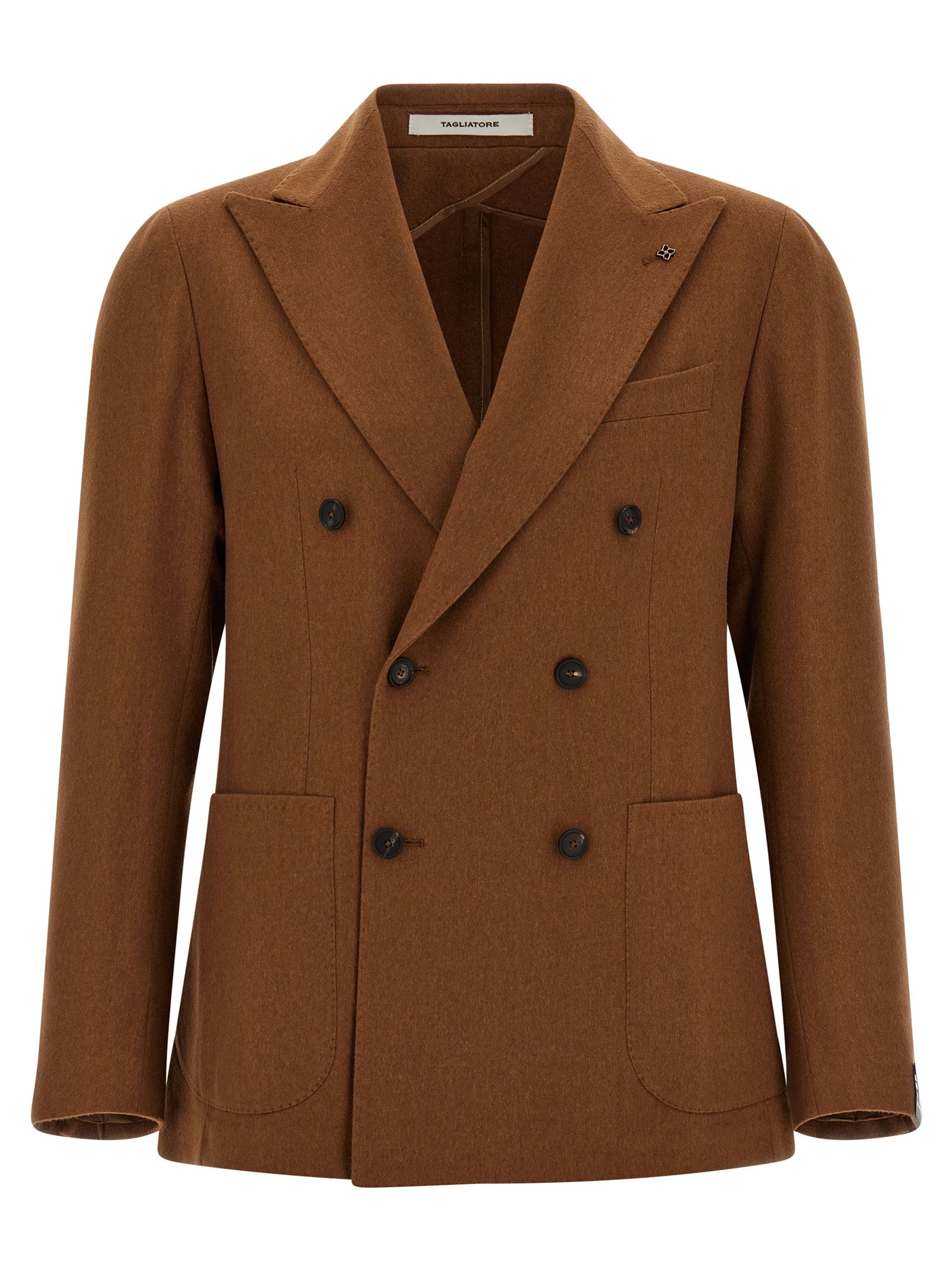 Tagliatore Brauner Kamelhaar-Blazer