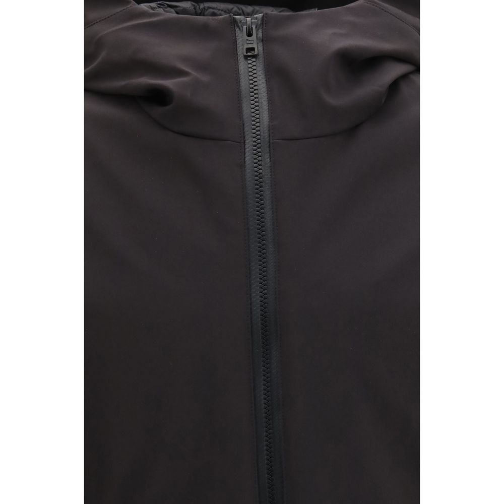 Woolrich Schwarze Shell-Jacke aus Polyester