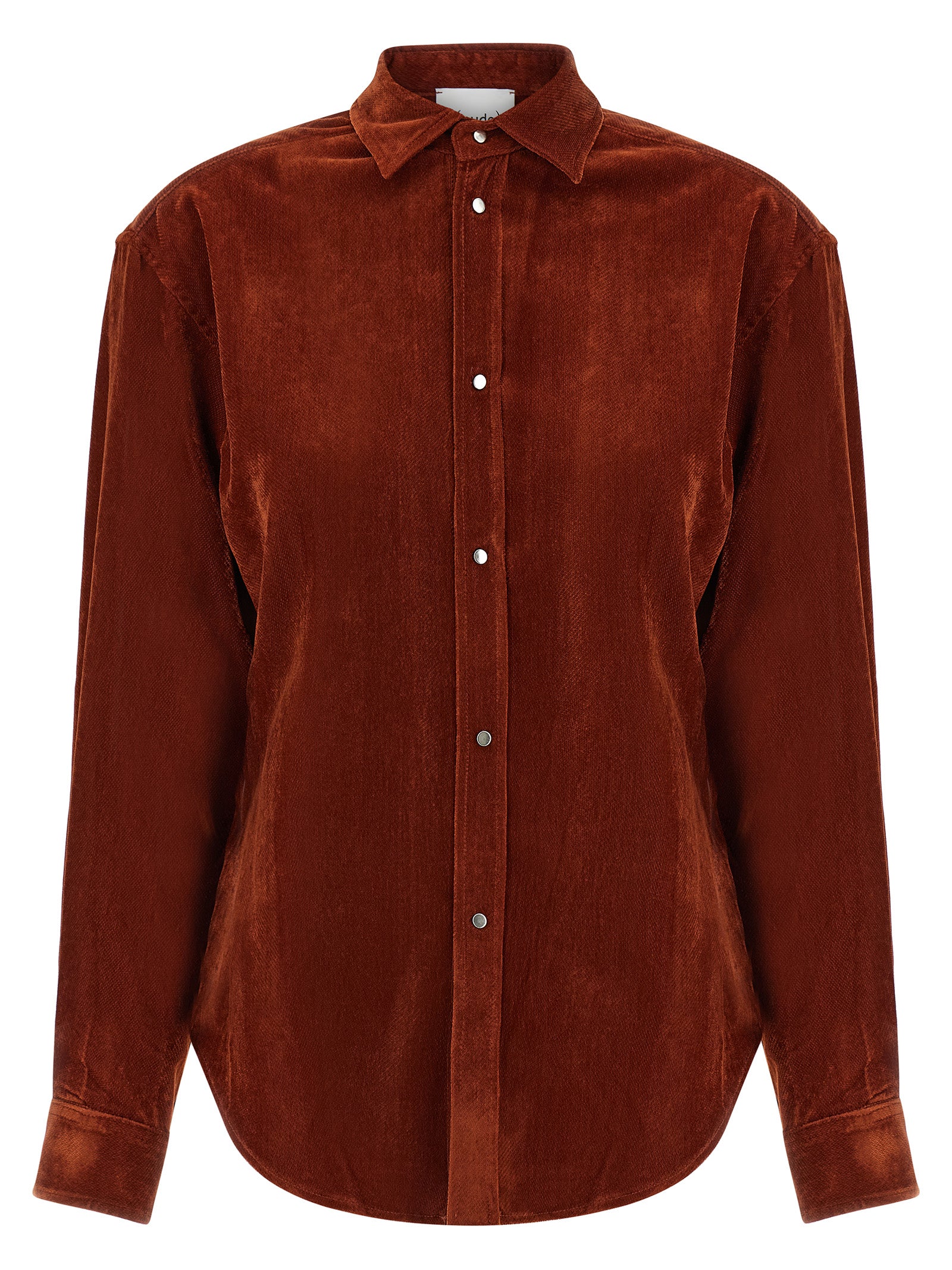 NUDE Mehrfarbige Viskose-Bluse