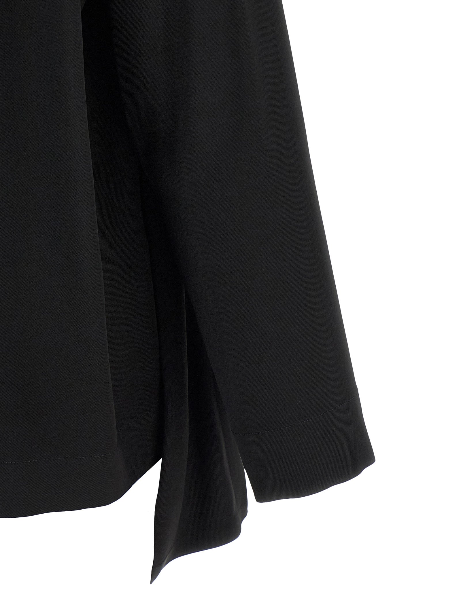 NUDE Schwarze Viskosebluse