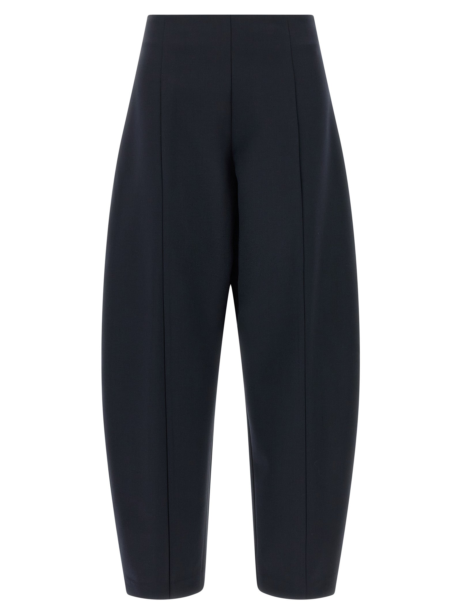 NUDE Blaue Wollhose