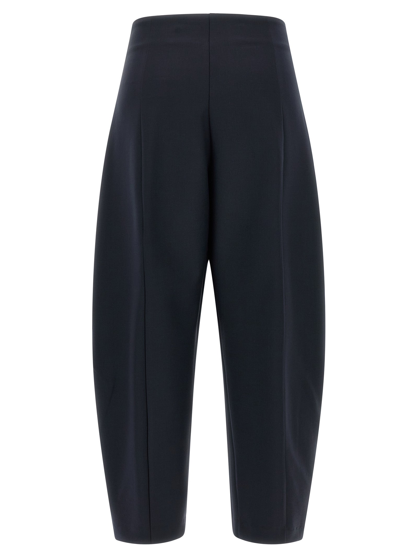 NUDE Blaue Wollhose
