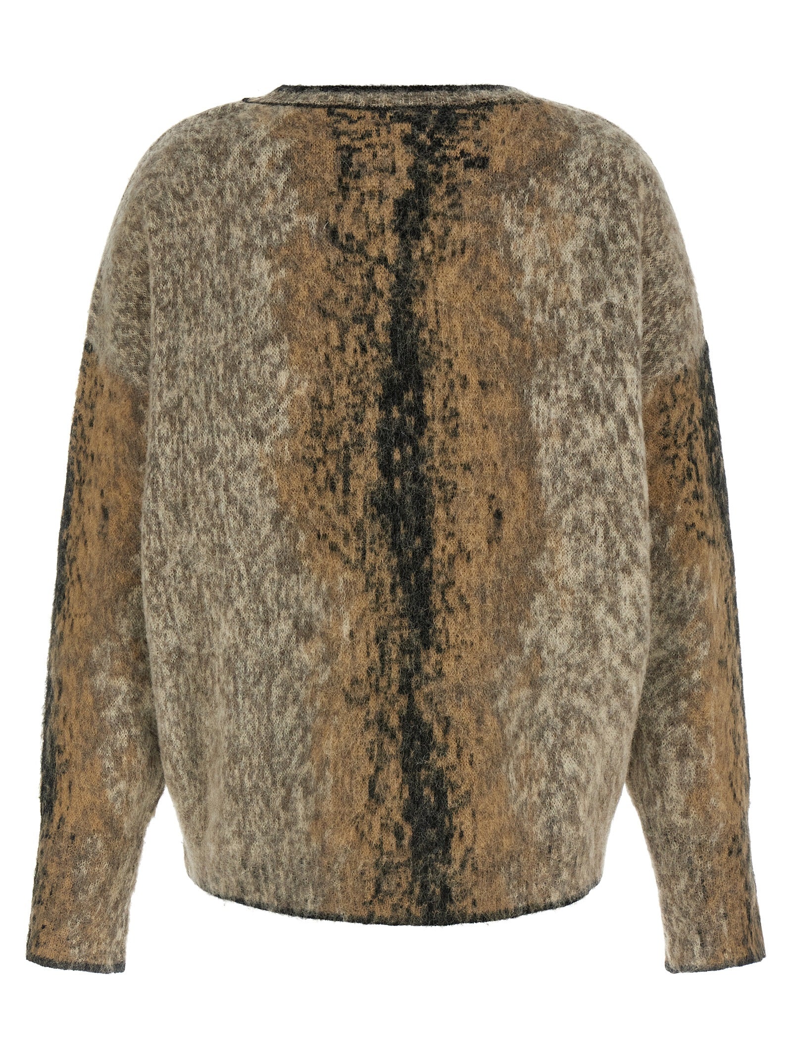 NUDE Brauner Wollcardigan