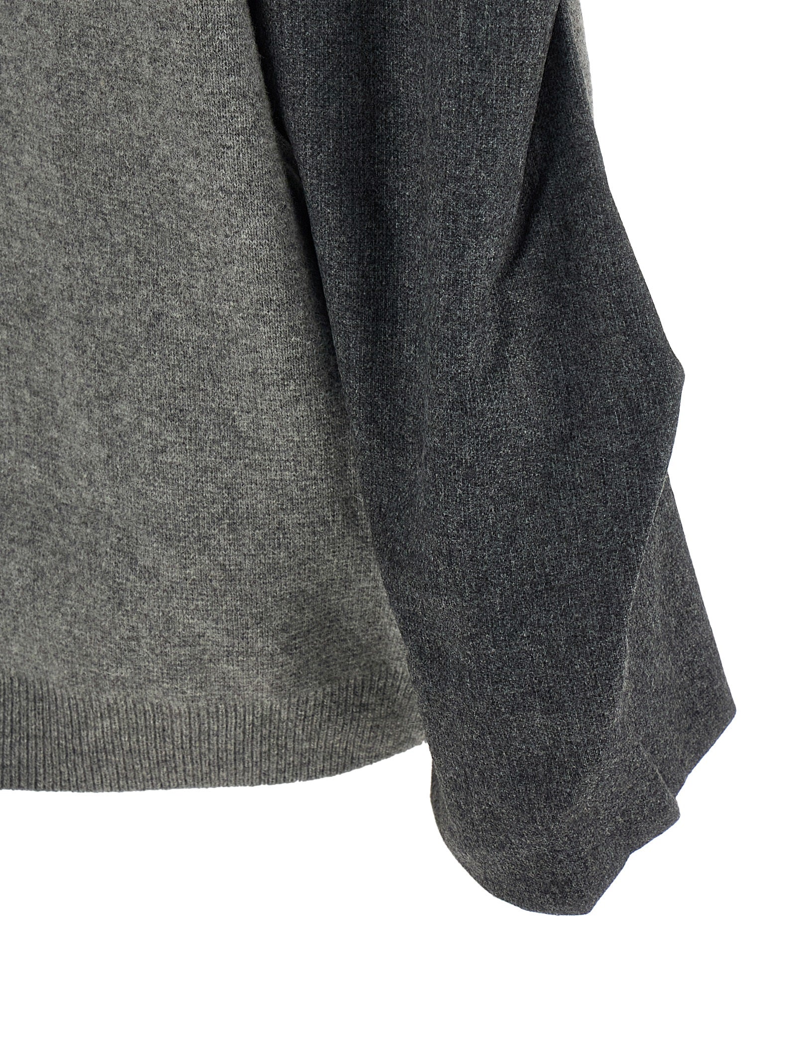 NUDE Grauer Wollcardigan