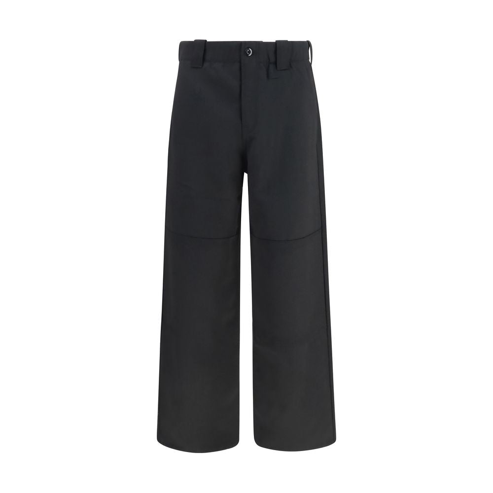 Kenzo Schwarze Oves Aries Chinohose aus Wolle