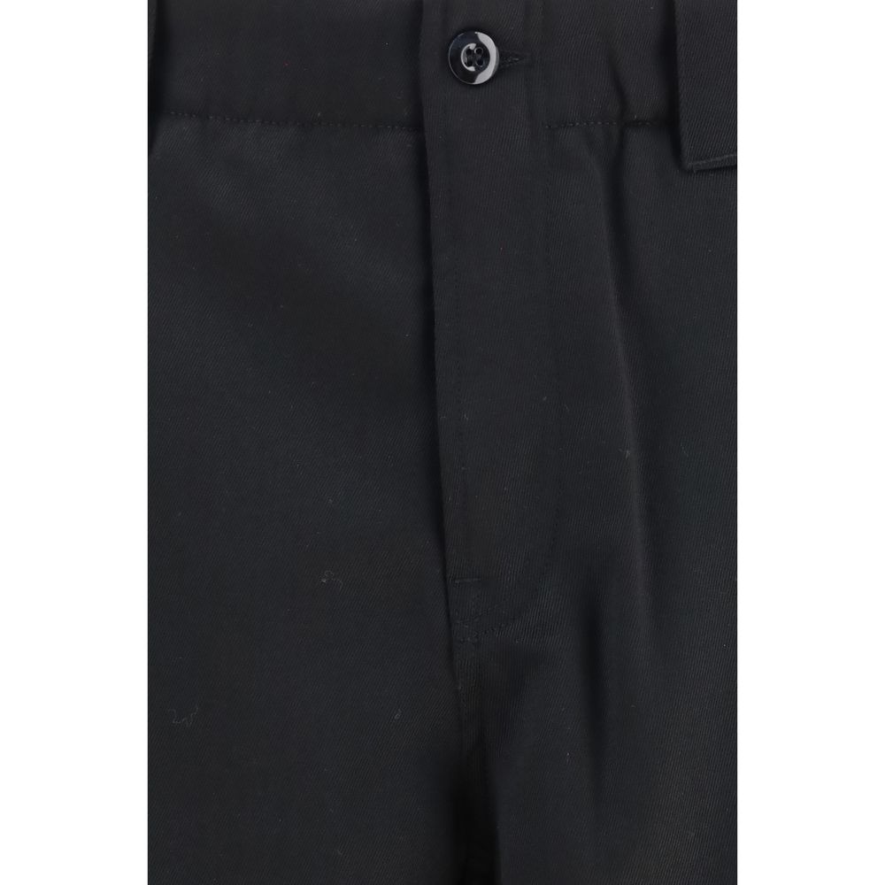 Kenzo Schwarze Oves Aries Chinohose aus Wolle