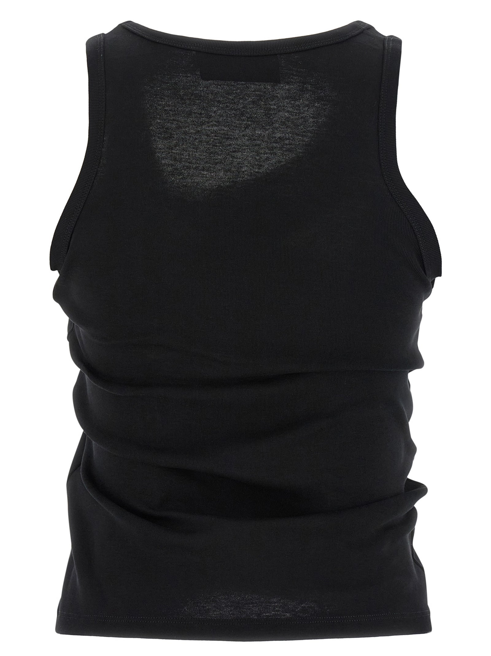Coperni Schwarze Baumwoll-Tanktops
