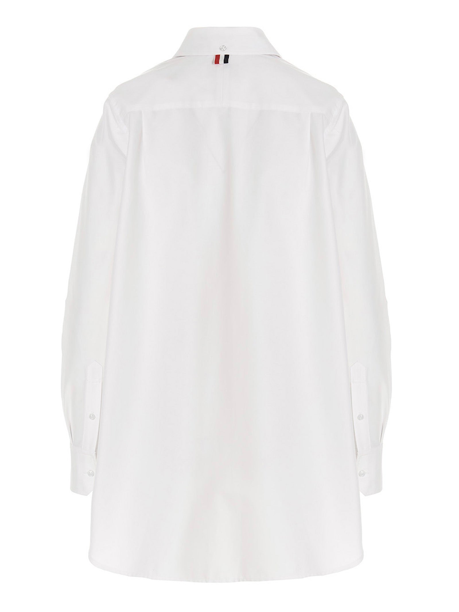 Thom Browne Weiße Baumwollbluse