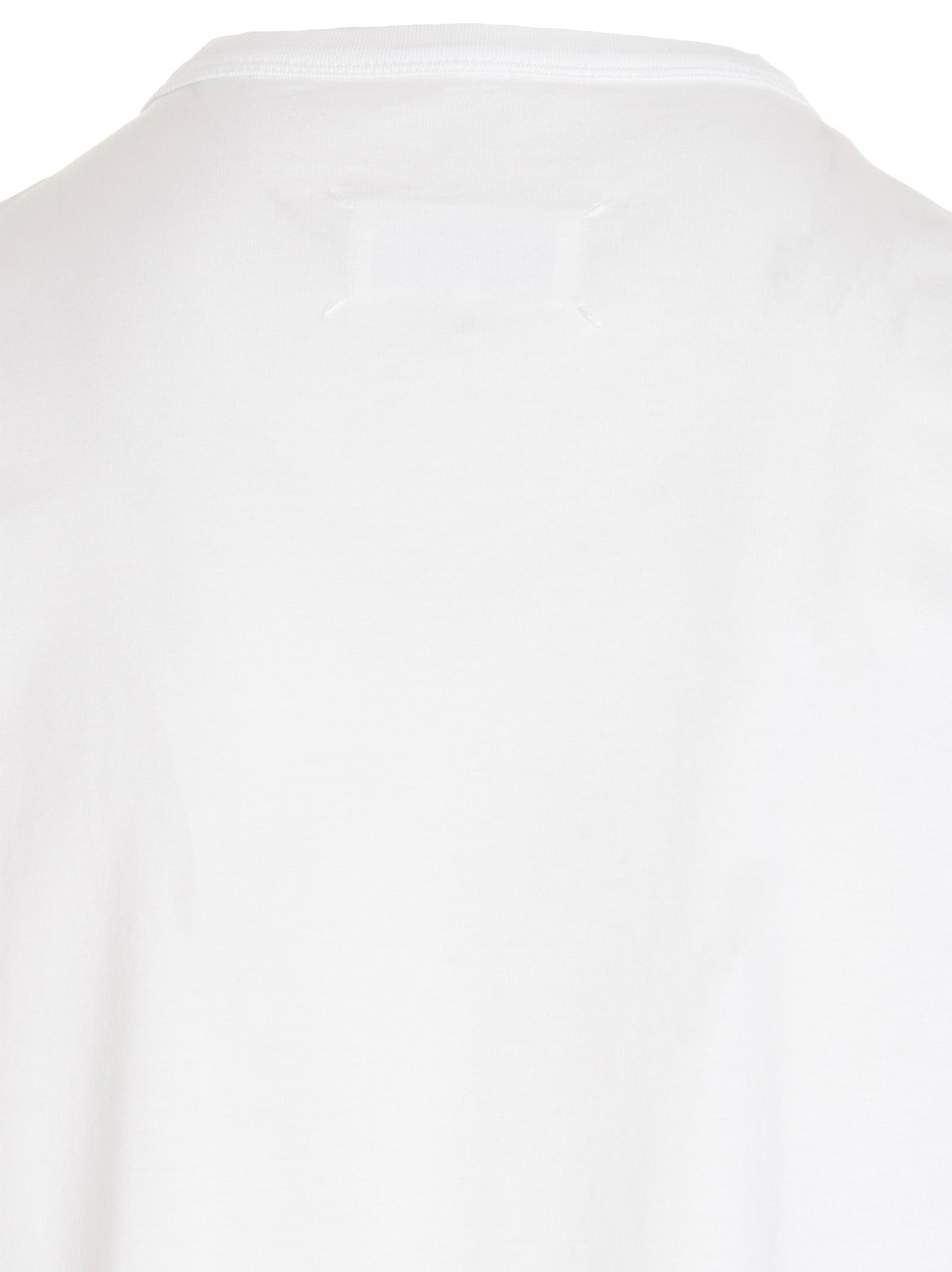 Maison Margiela Weißes Baumwoll-T-Shirt