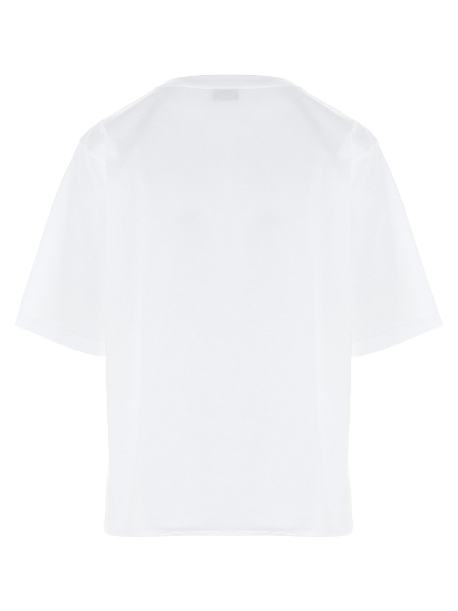 Saint Laurent Weißes Baumwoll-T-Shirt