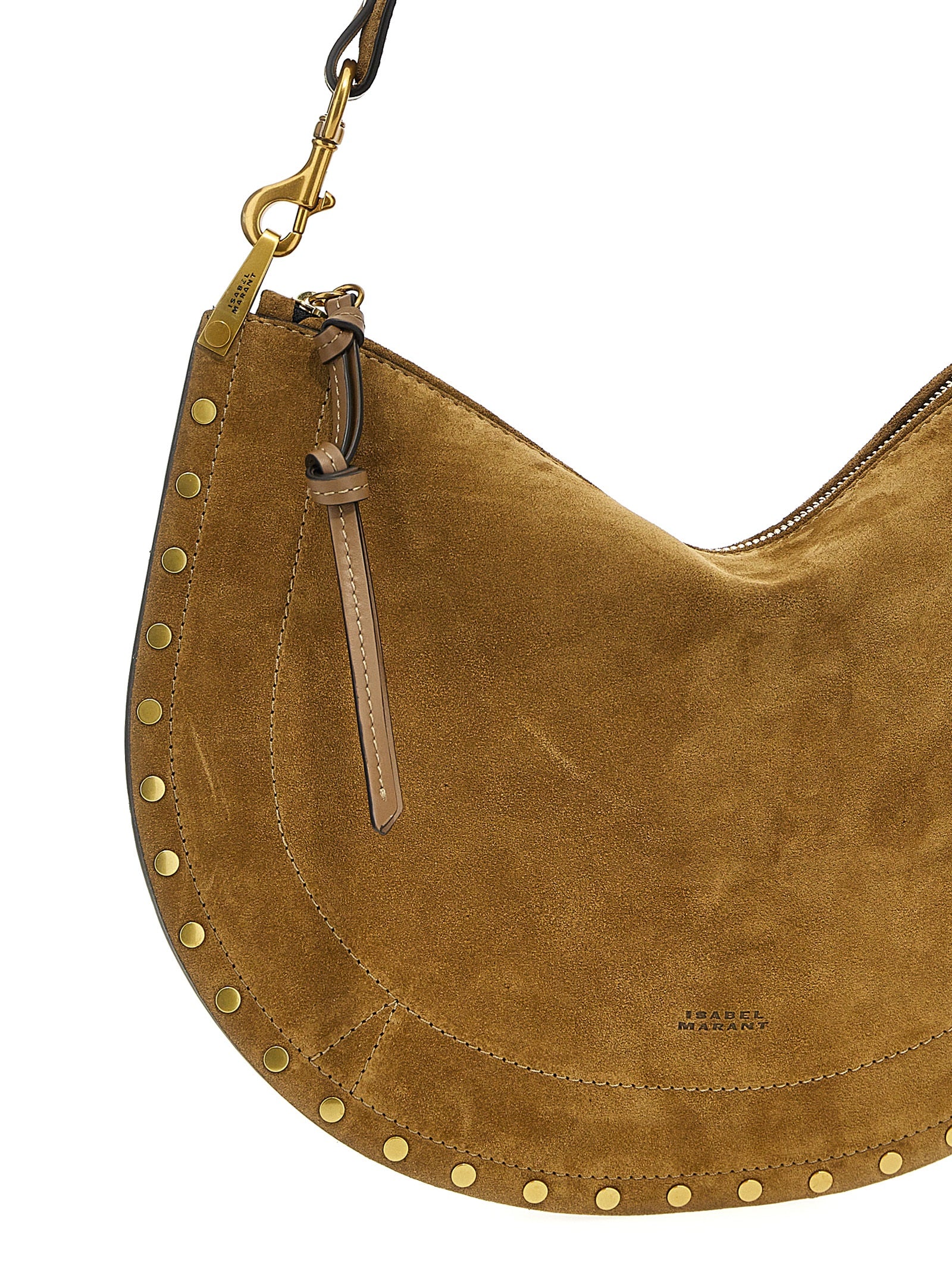 Isabel Marant Braune Ziegenleder-Schultertasche