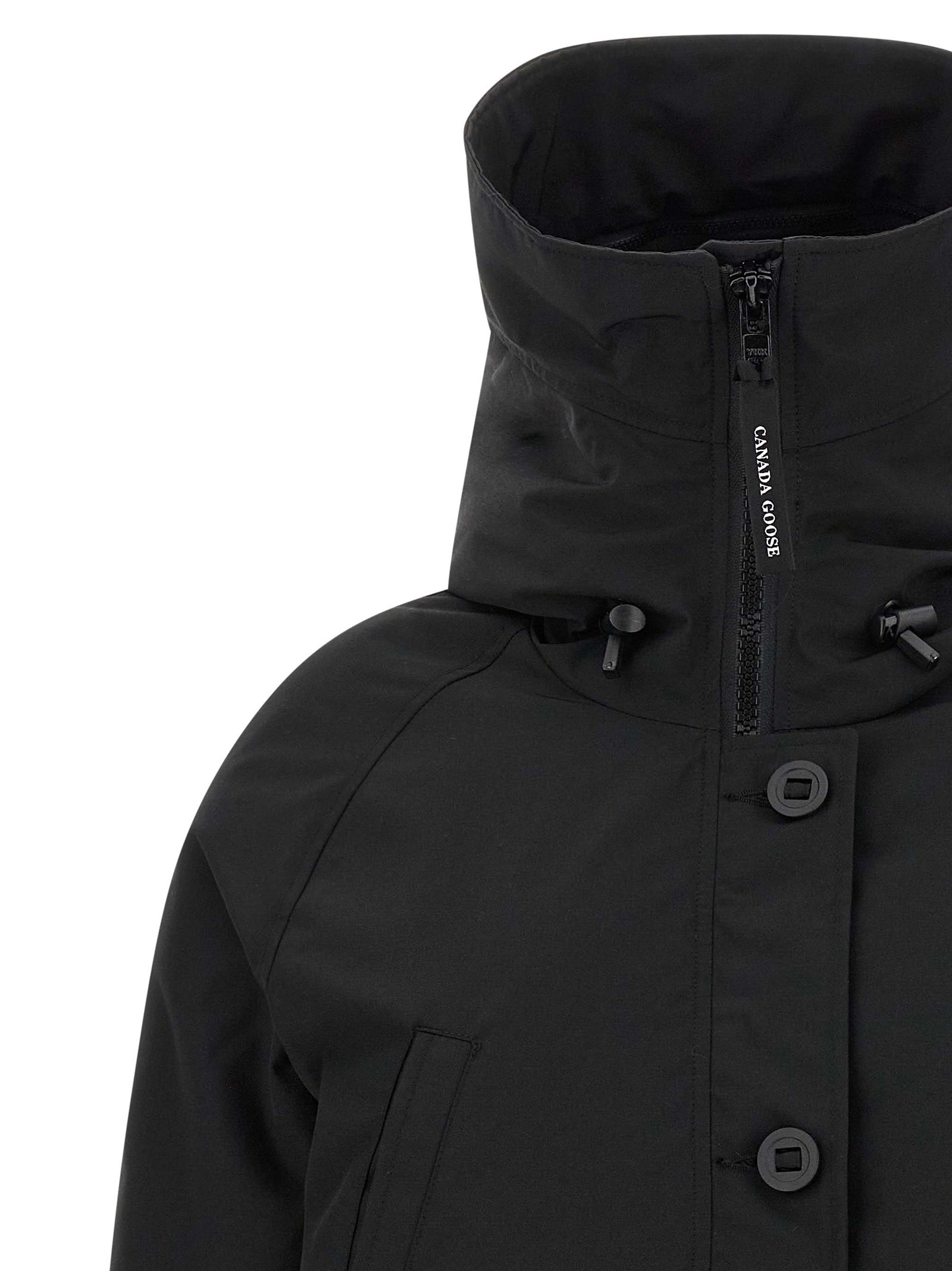 Canada Goose Schwarzer Bomber aus Polyester