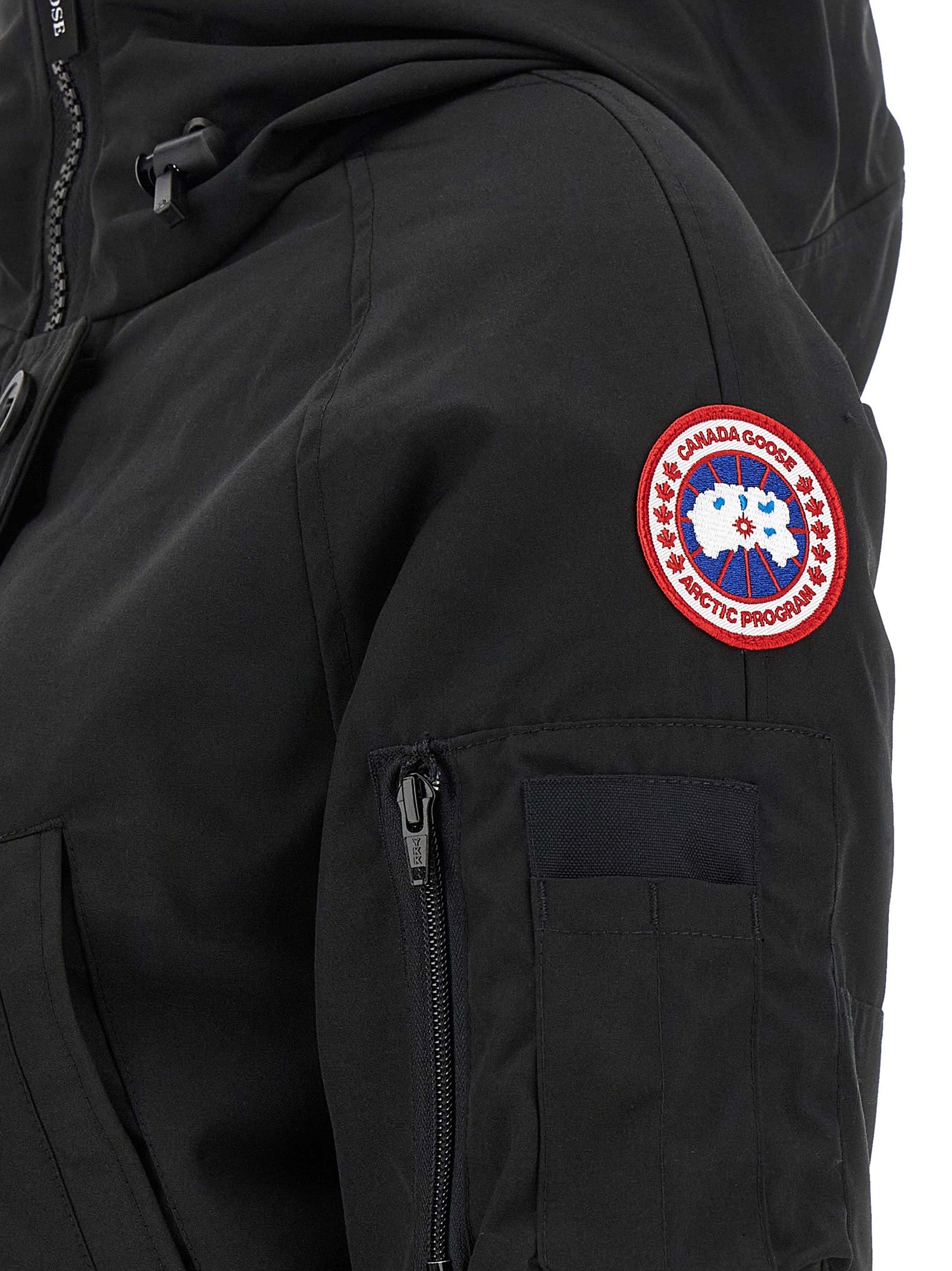 Canada Goose Schwarzer Bomber aus Polyester