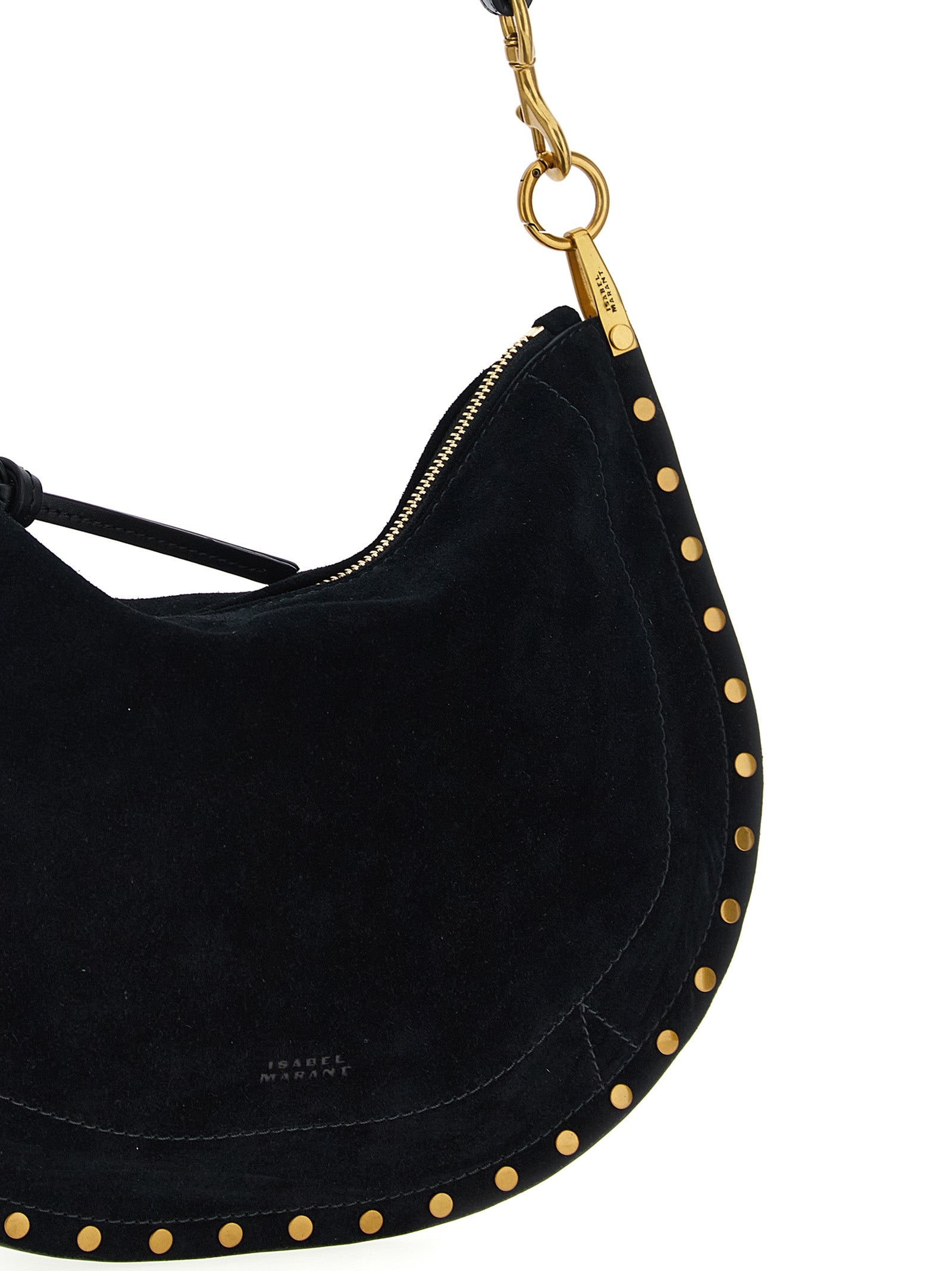 Isabel Marant Schwarze Kalbsleder-Handtasche