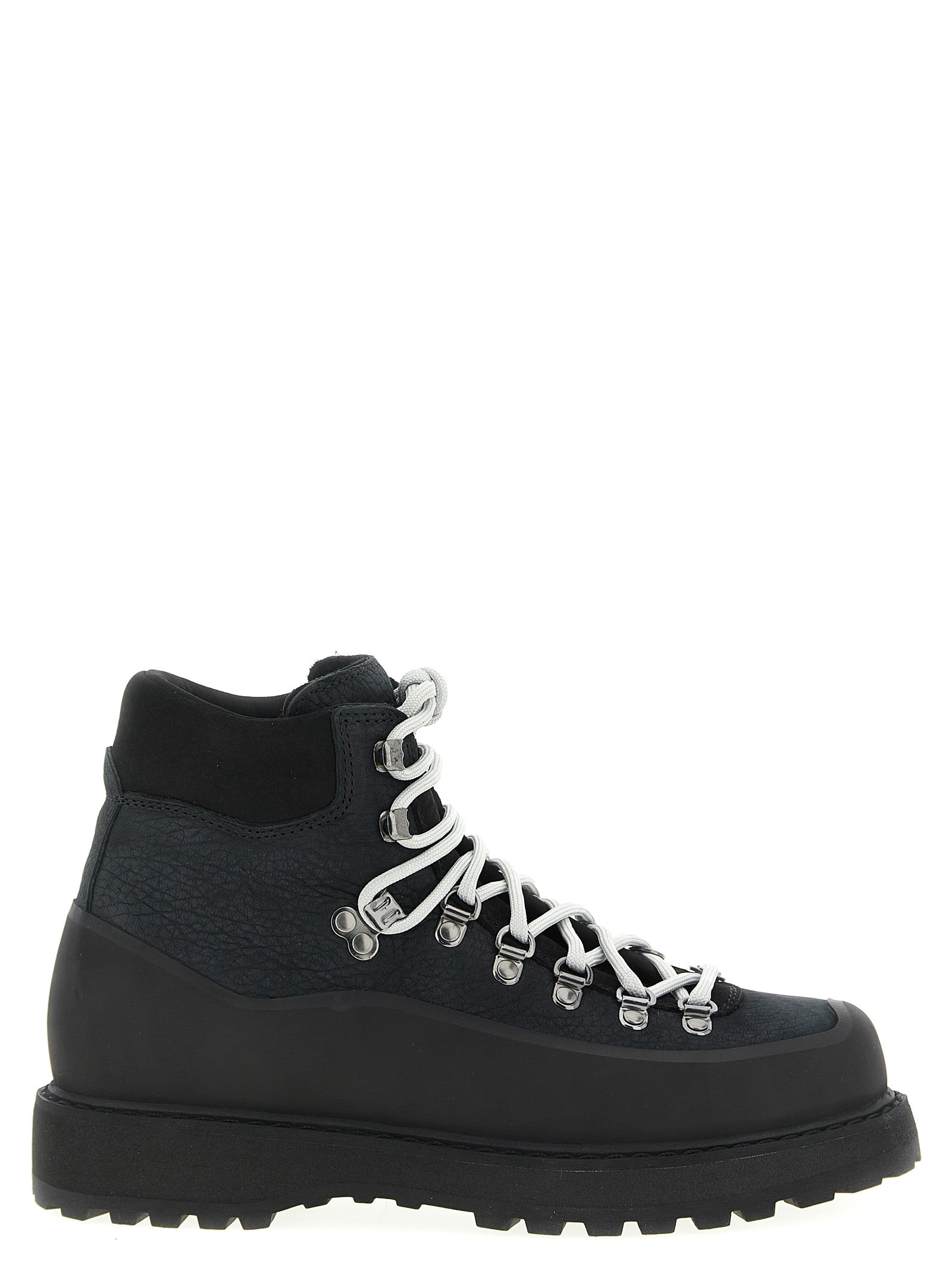 Diemme Schwarze Ankle Boots aus Rindsleder