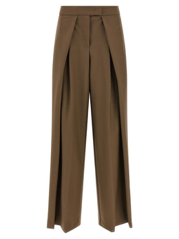 NUDE Braune Wollhose