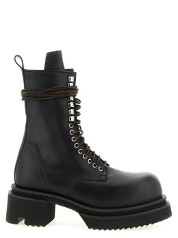 Rick Owens Schwarze Chelsea Boots aus Kalbsleder
