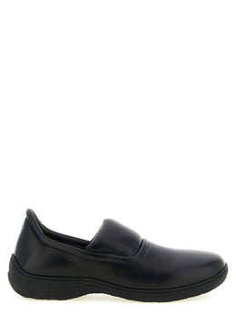 Kiko Kostadinov Schwarze Loafer aus Kalbsleder zum Hineinschlüpfen
