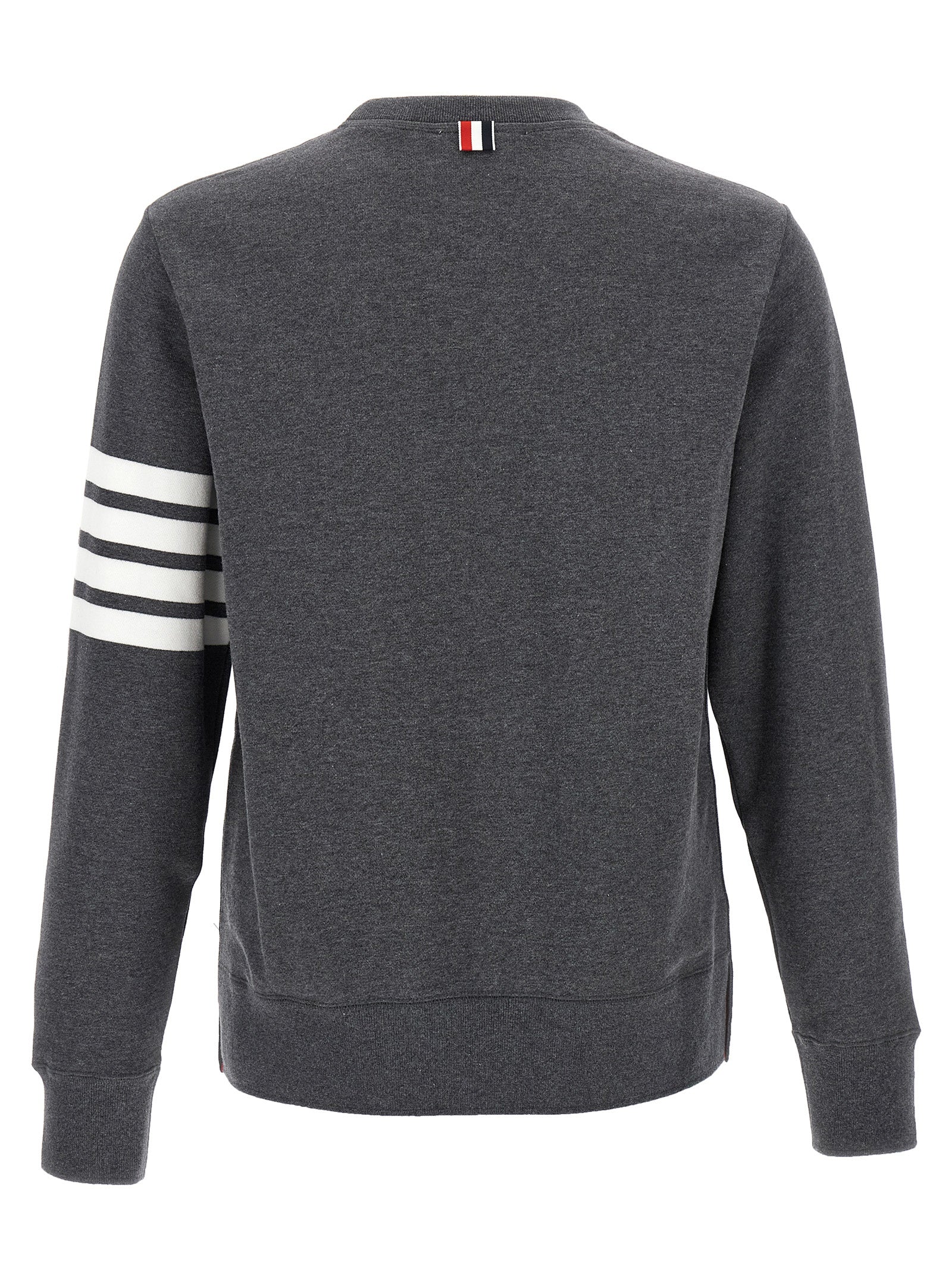 Thom Browne Grauer Baumwollpullover