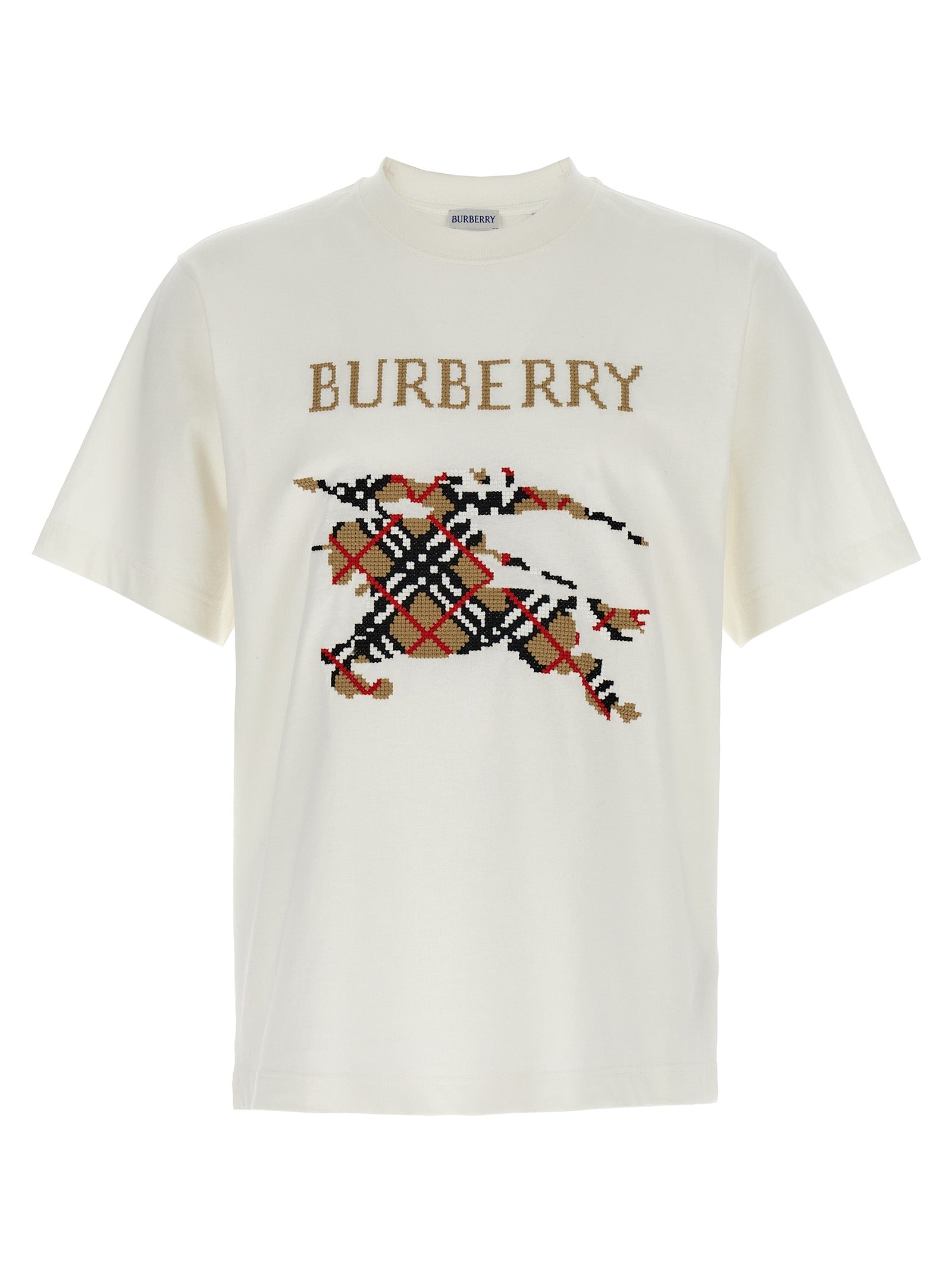 Burberry Weißes Baumwoll-T-Shirt