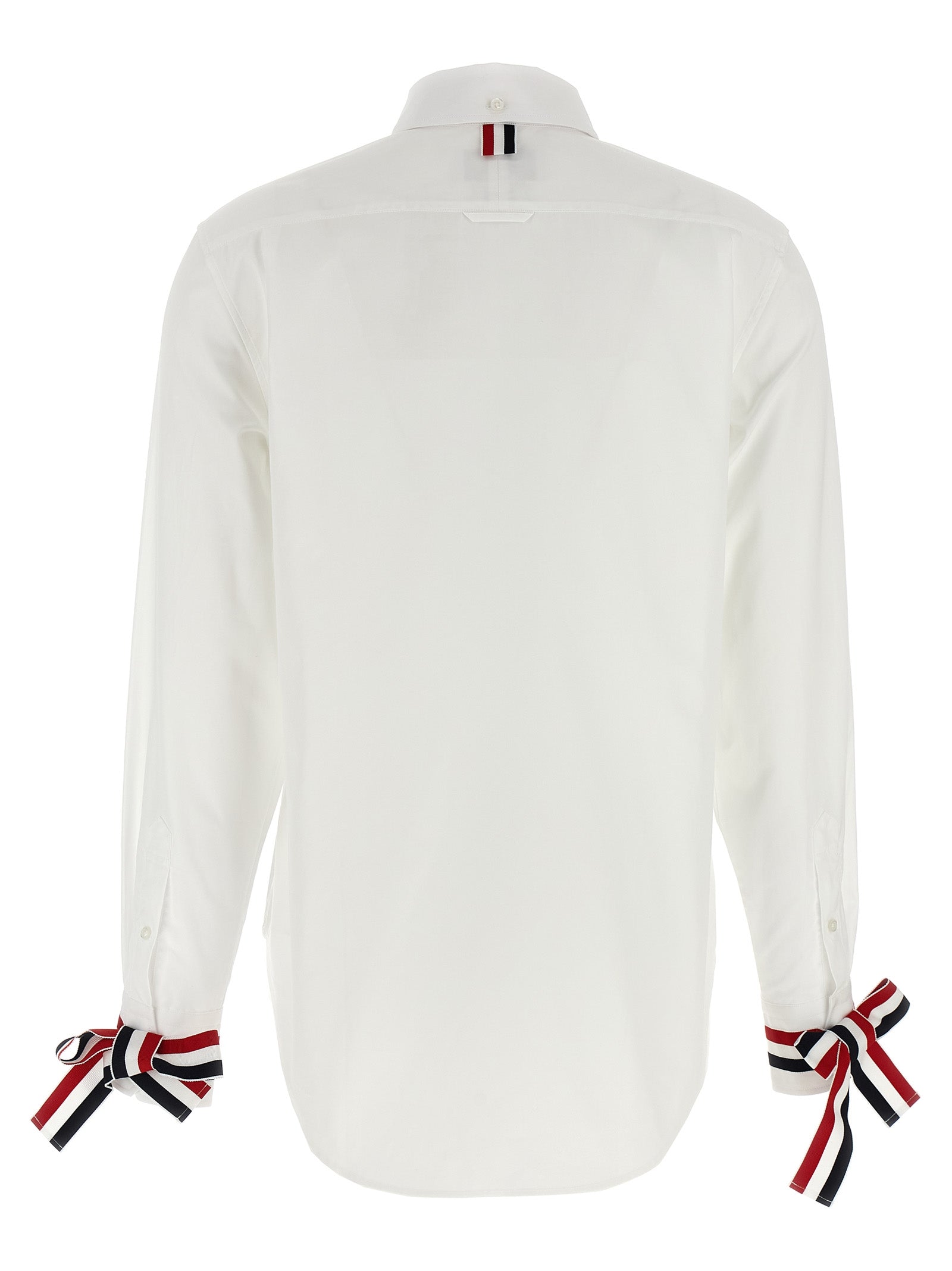 Thom Browne Weiße Baumwollbluse