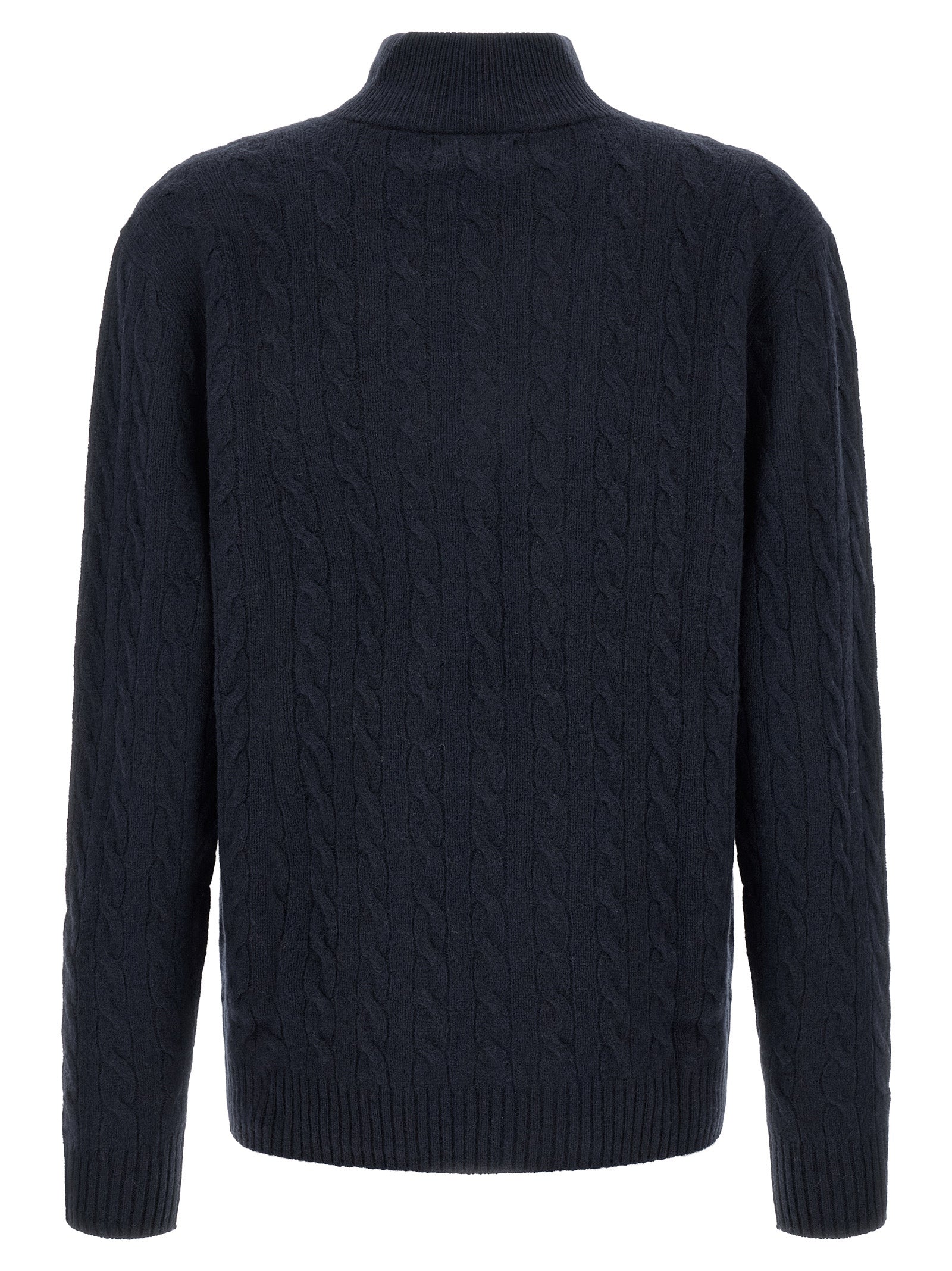 Polo Ralph Lauren Blauer Wollcardigan