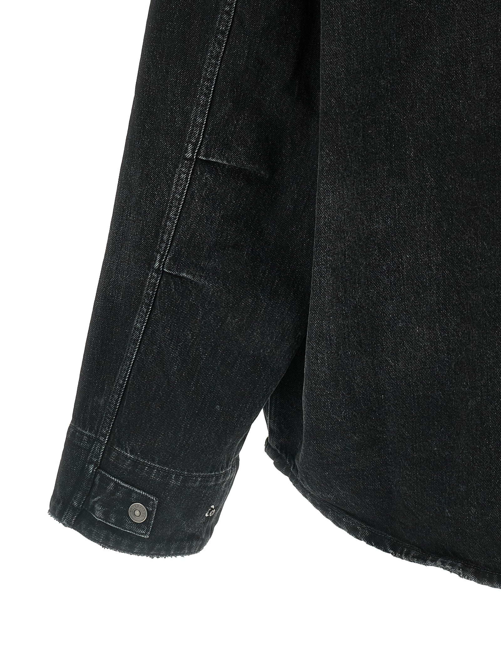Balenciaga Schwarze Baumwoll-Denimjacke